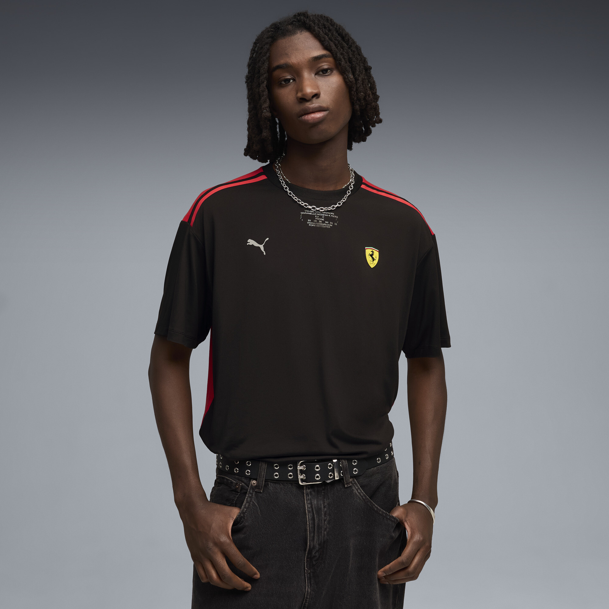 Polera Scuderia Ferrari CLOUDSPUN para hombre