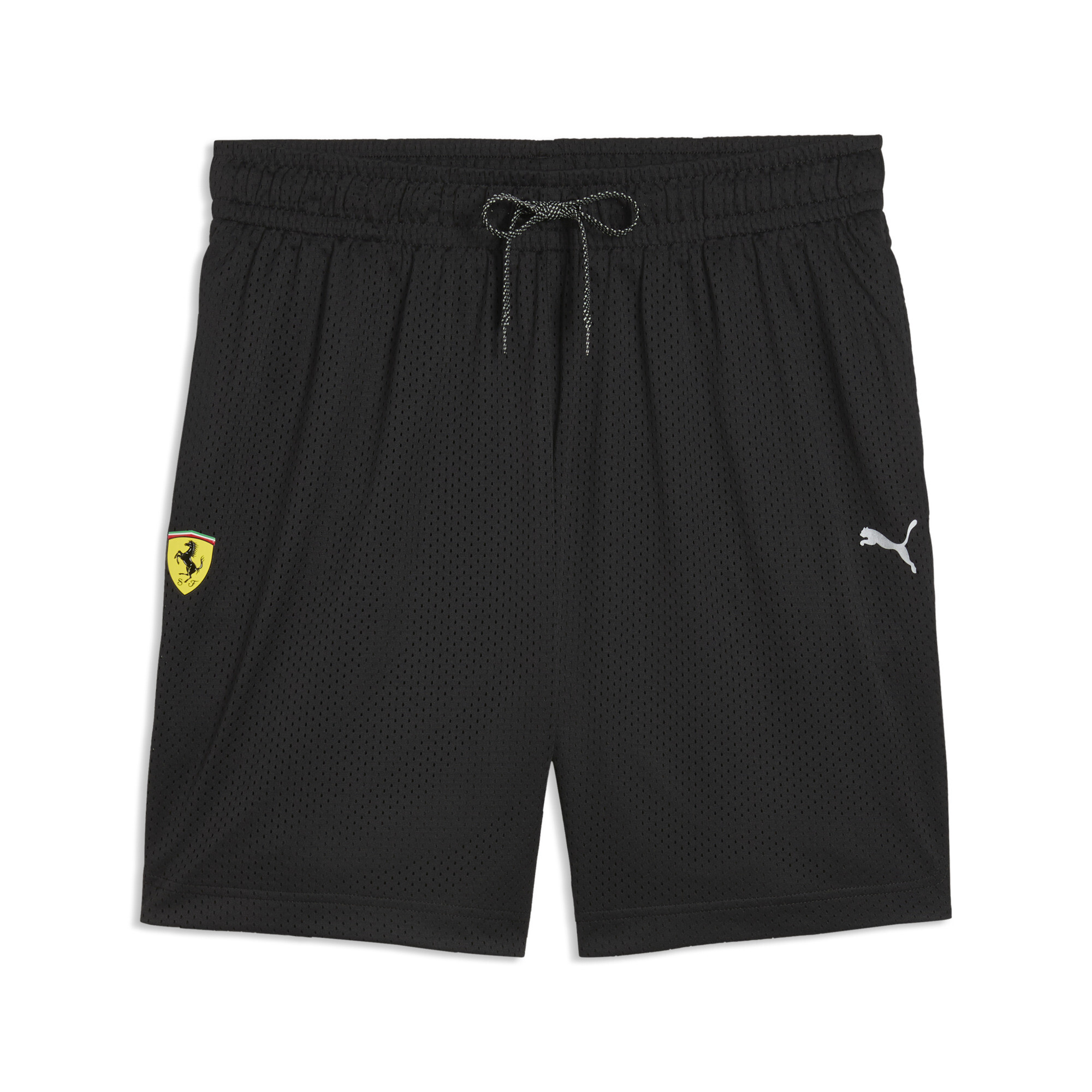 PUMA Scuderia Ferrari BB Premium short voor Heren, Zwart, Maat S