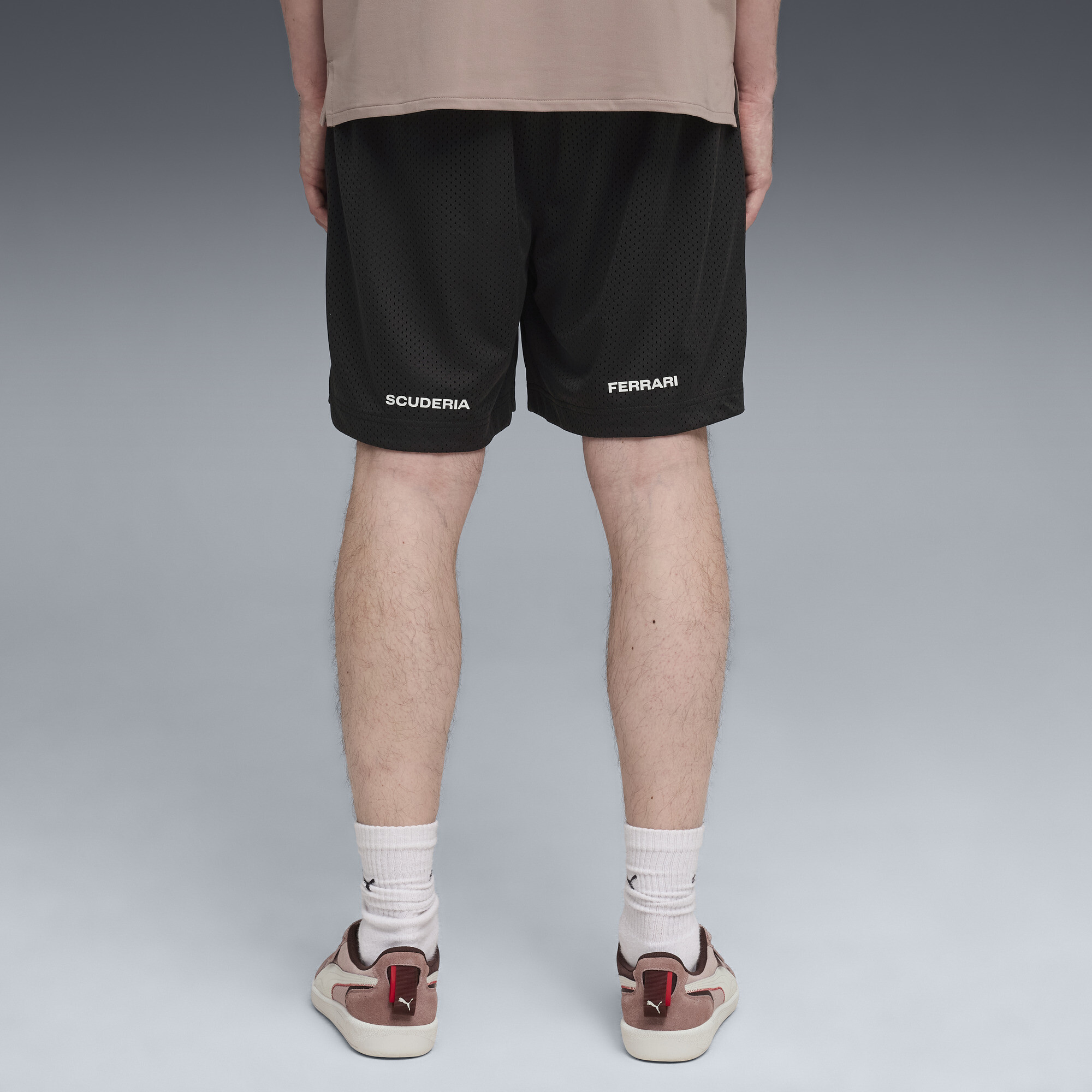 PUMA Scuderia Ferrari BB Premium short voor Heren, Zwart, Maat S thumbnail 3