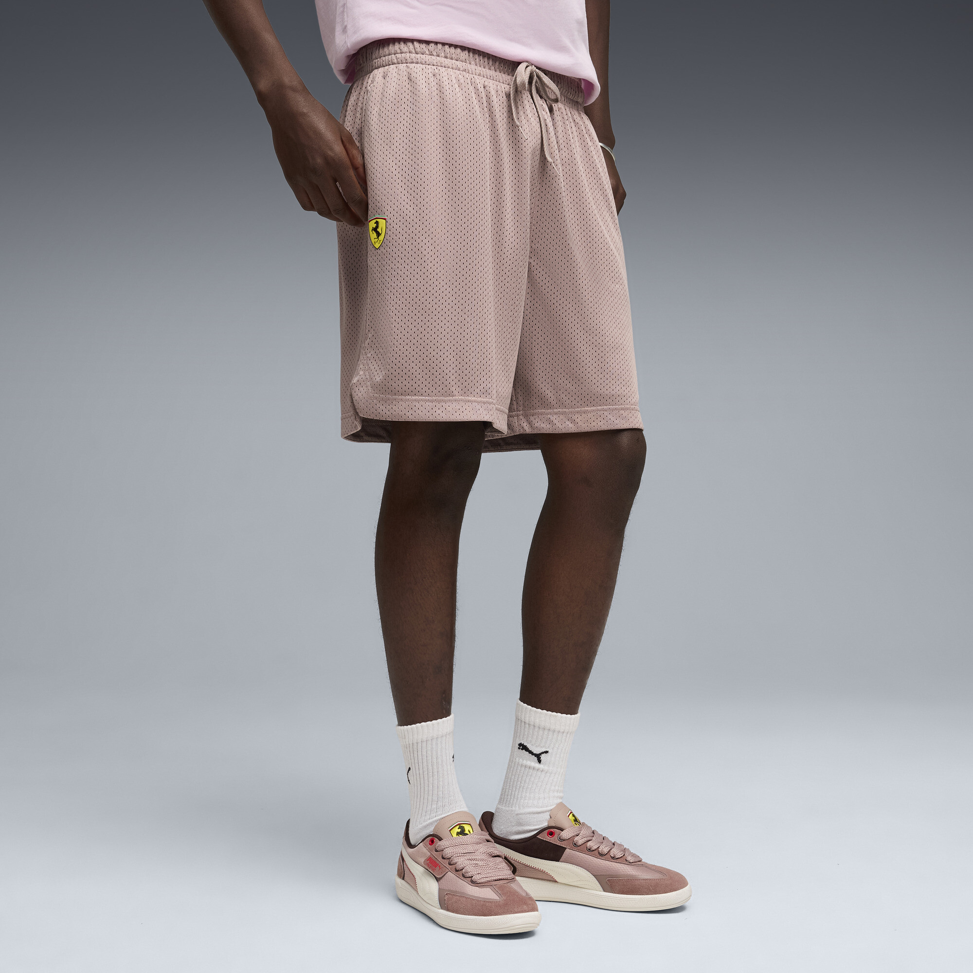 PUMA Scuderia Ferrari BB Premium short voor Heren, Maat XL thumbnail 4