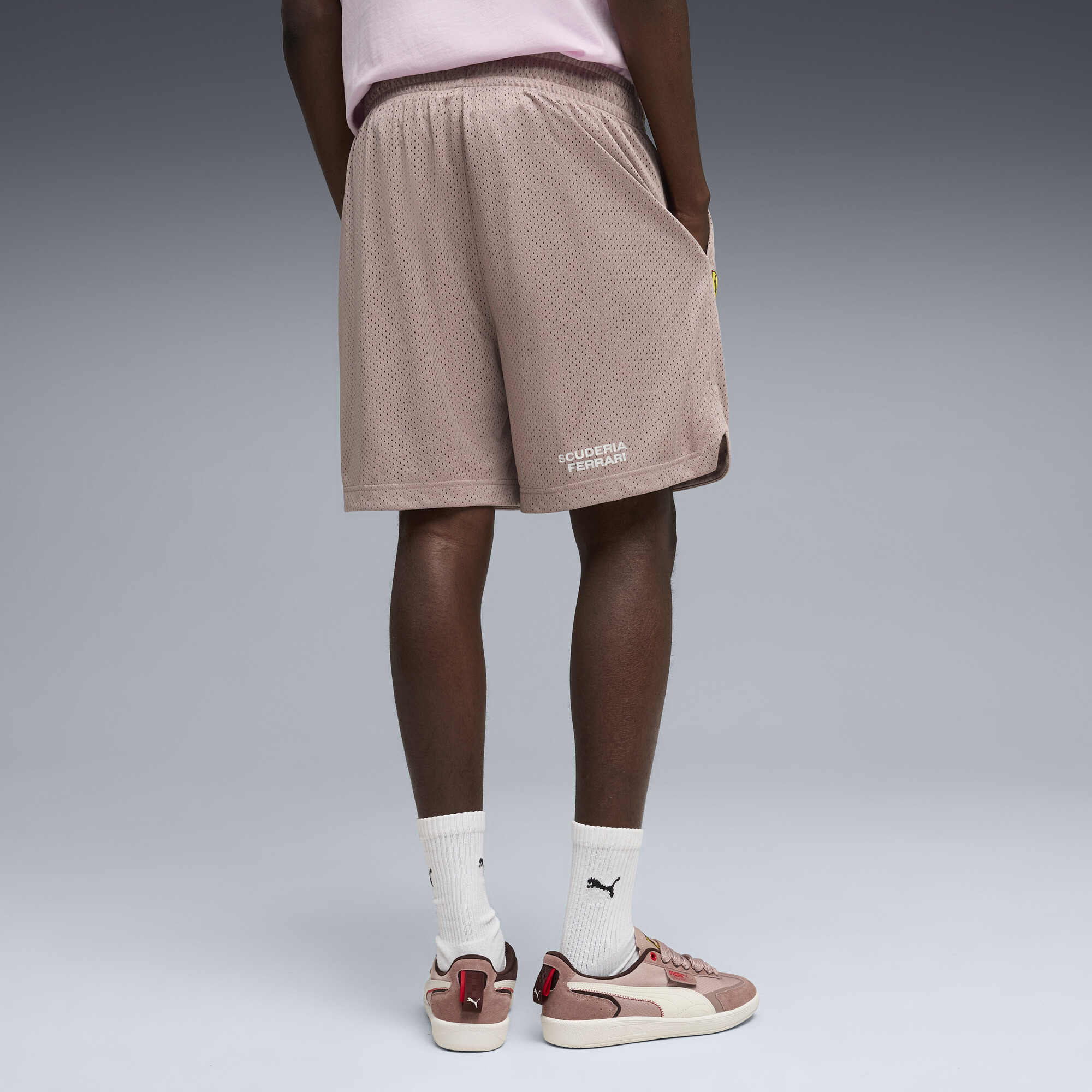 PUMA Scuderia Ferrari BB Premium short voor Heren, Maat XL thumbnail 3