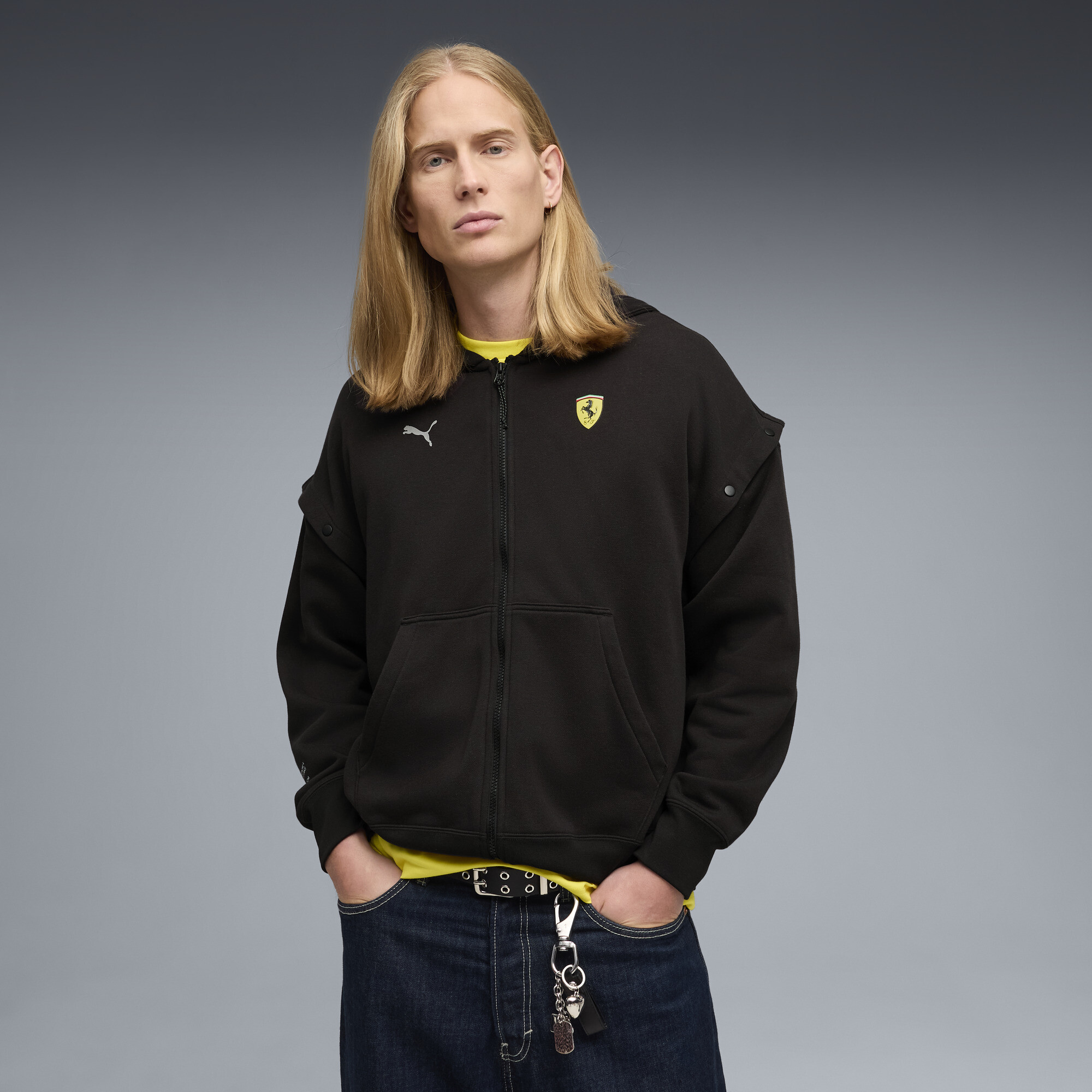 Chaqueta holgada Scuderia Ferrari Premium para hombre