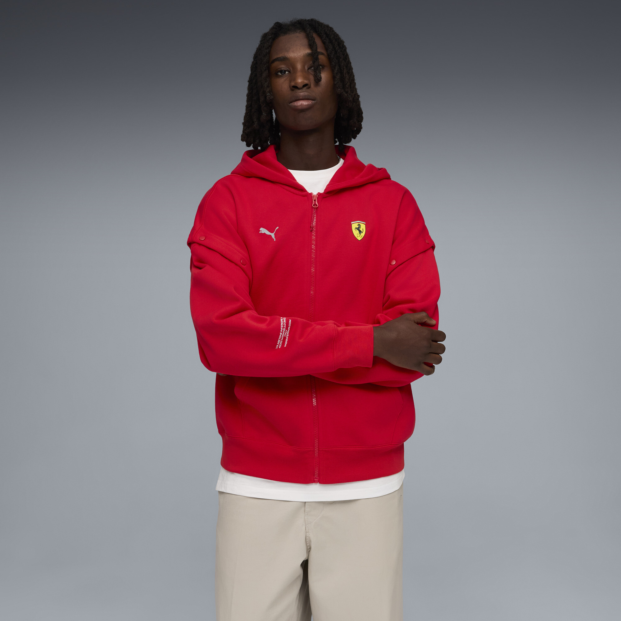 Chaqueta holgada Scuderia Ferrari Premium para hombre