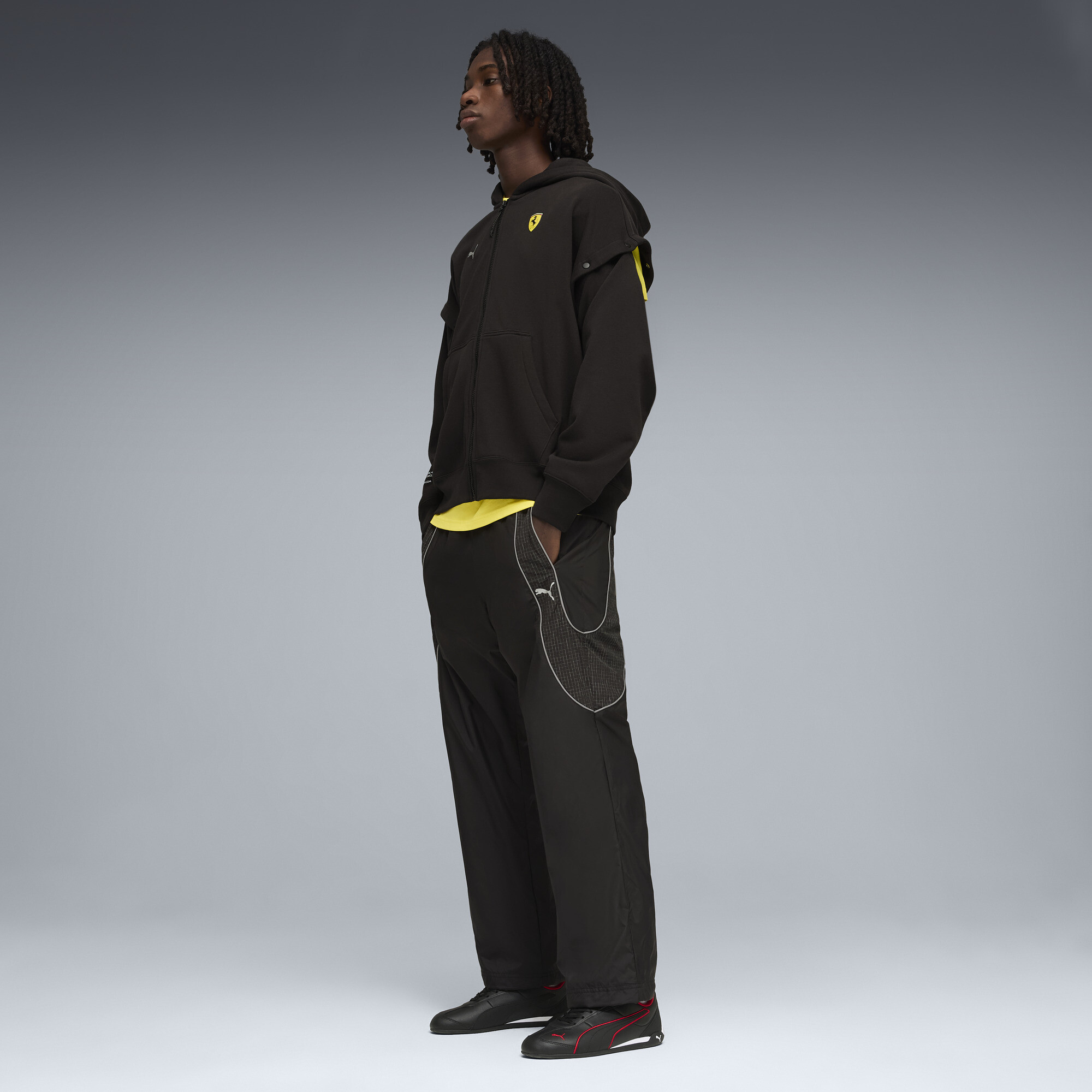 Scuderia Ferrari PUMATECH-X broek voor Heren, Zwart, Maat XXL thumbnail 2