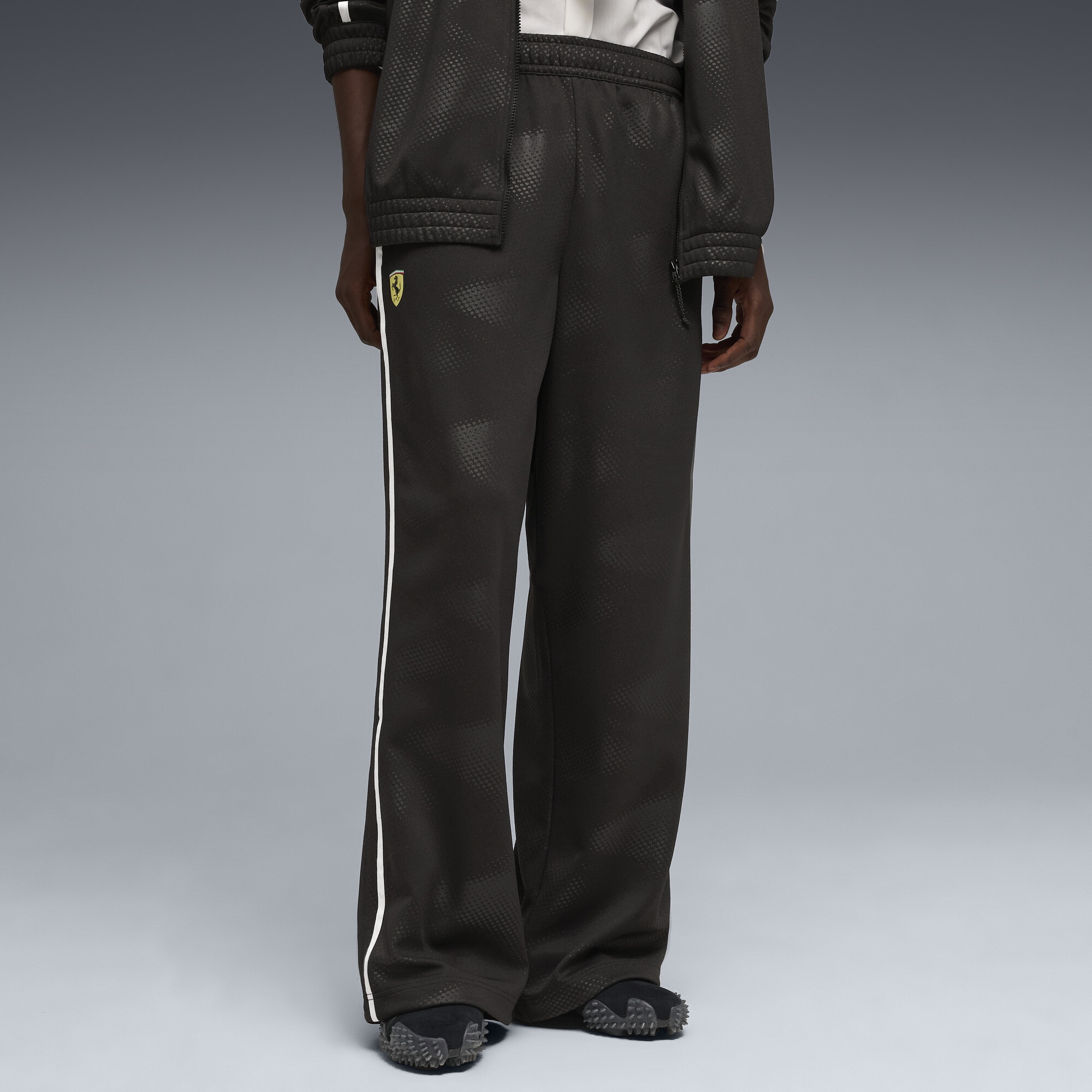 Pantalon de course Scuderia Ferrari surdimensionné T7 Homme, Noir, Adulte TG | 634233_01