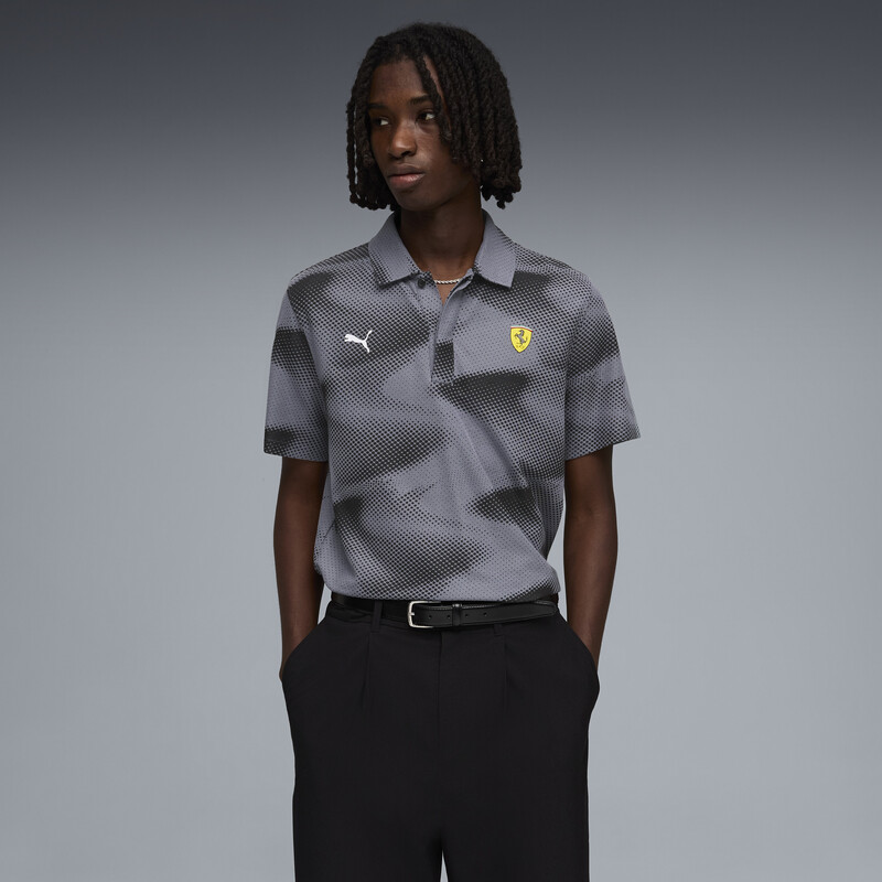 

Men's PUMA Scuderia Ferrari All-Over-Printed Polo T-shirt