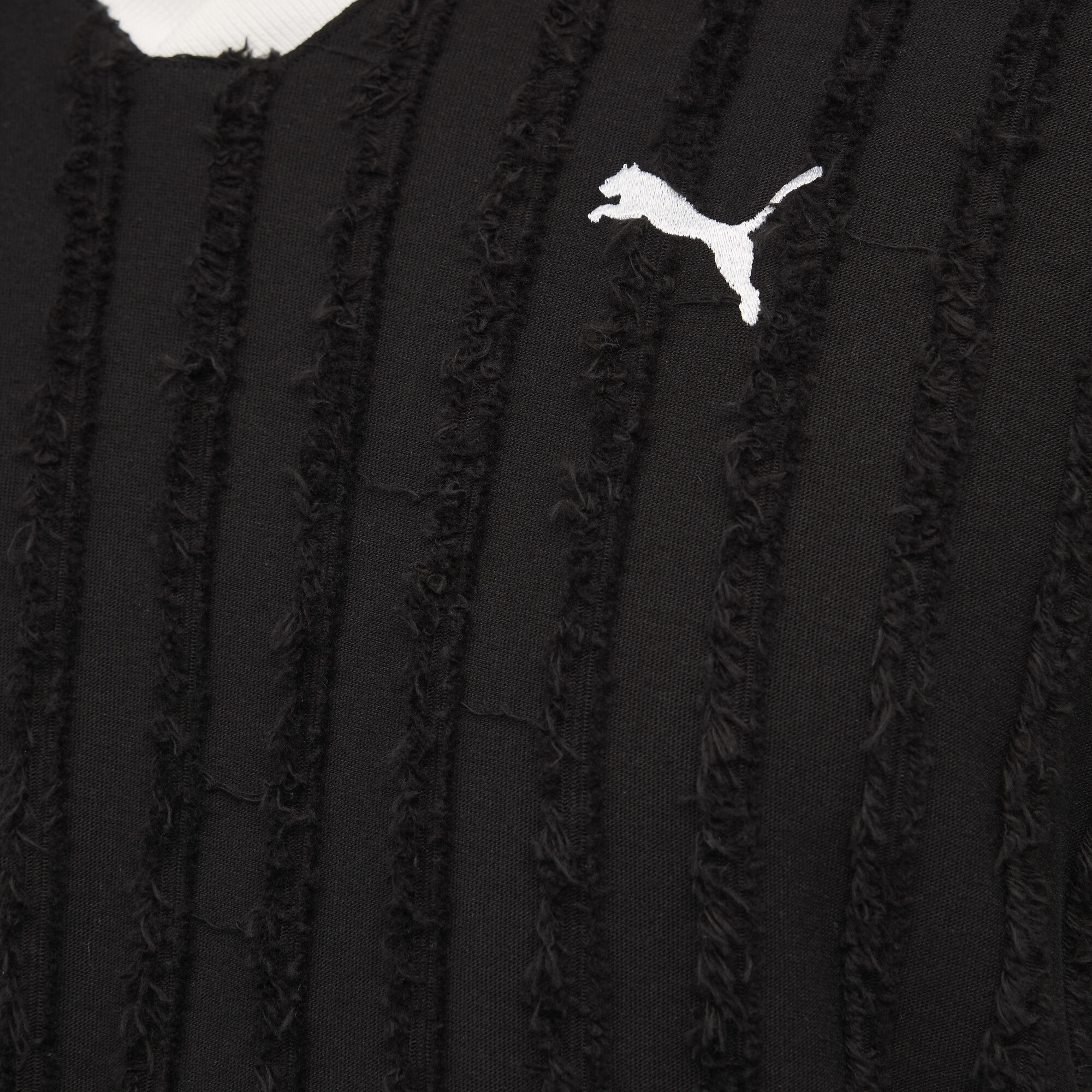 PUMA T7 Relaxed polo met lange mouwen voor Heren, Zwart, Maat L thumbnail 4