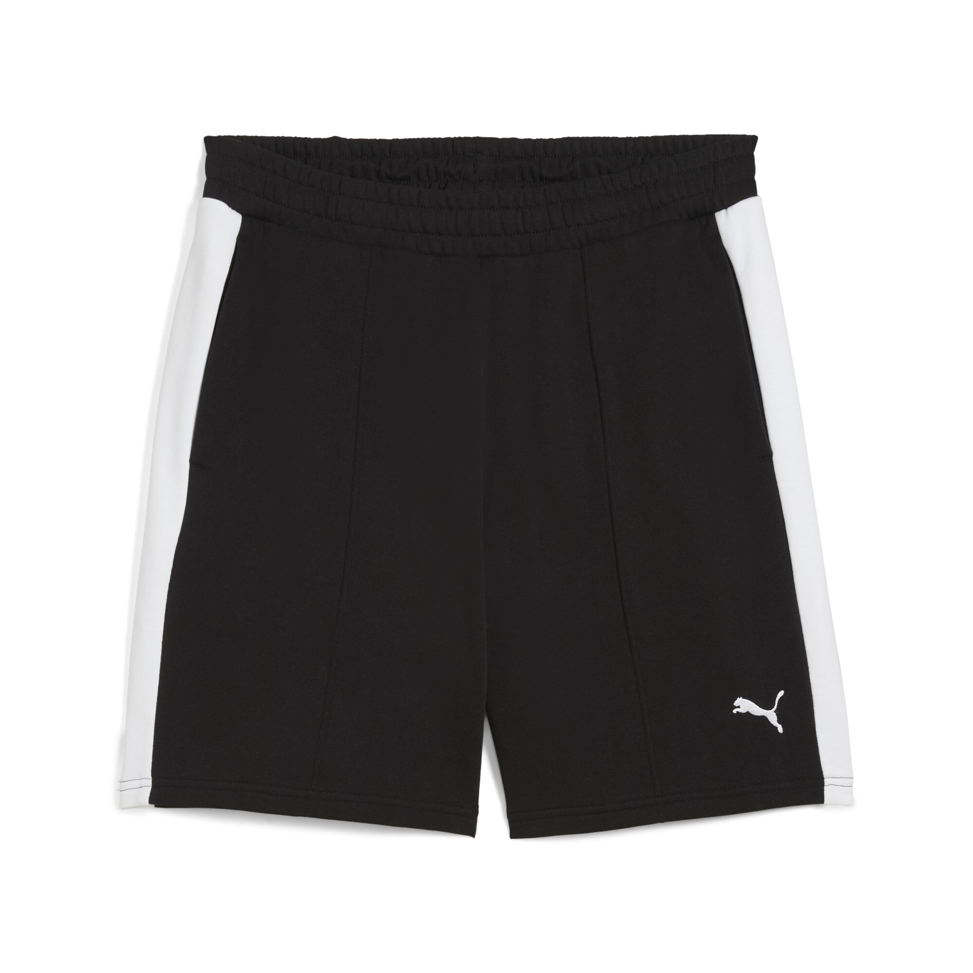PUMA T7 relaxte short voor Heren, Zwart, Maat XL thumbnail 3