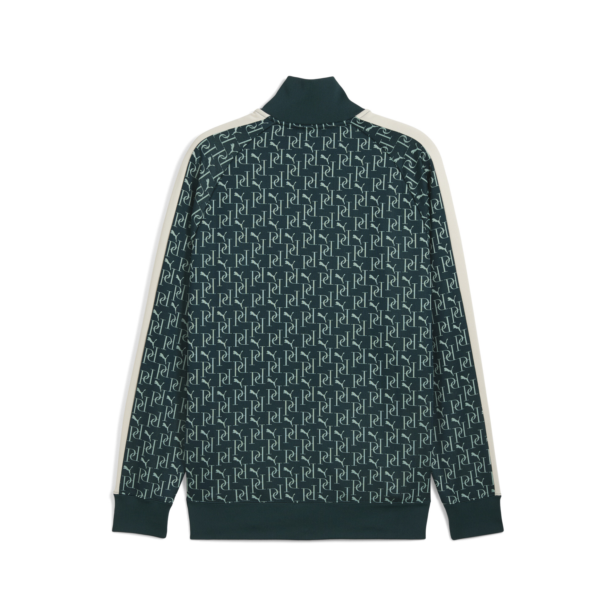 PUMA T7 All-Over Print trainingsjack voor Heren, Groen, Maat XS thumbnail 2