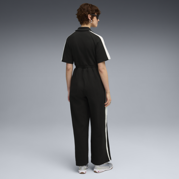 T7 Short Sleeved Jumpsuit Women, PUMA Black, large-ZAF