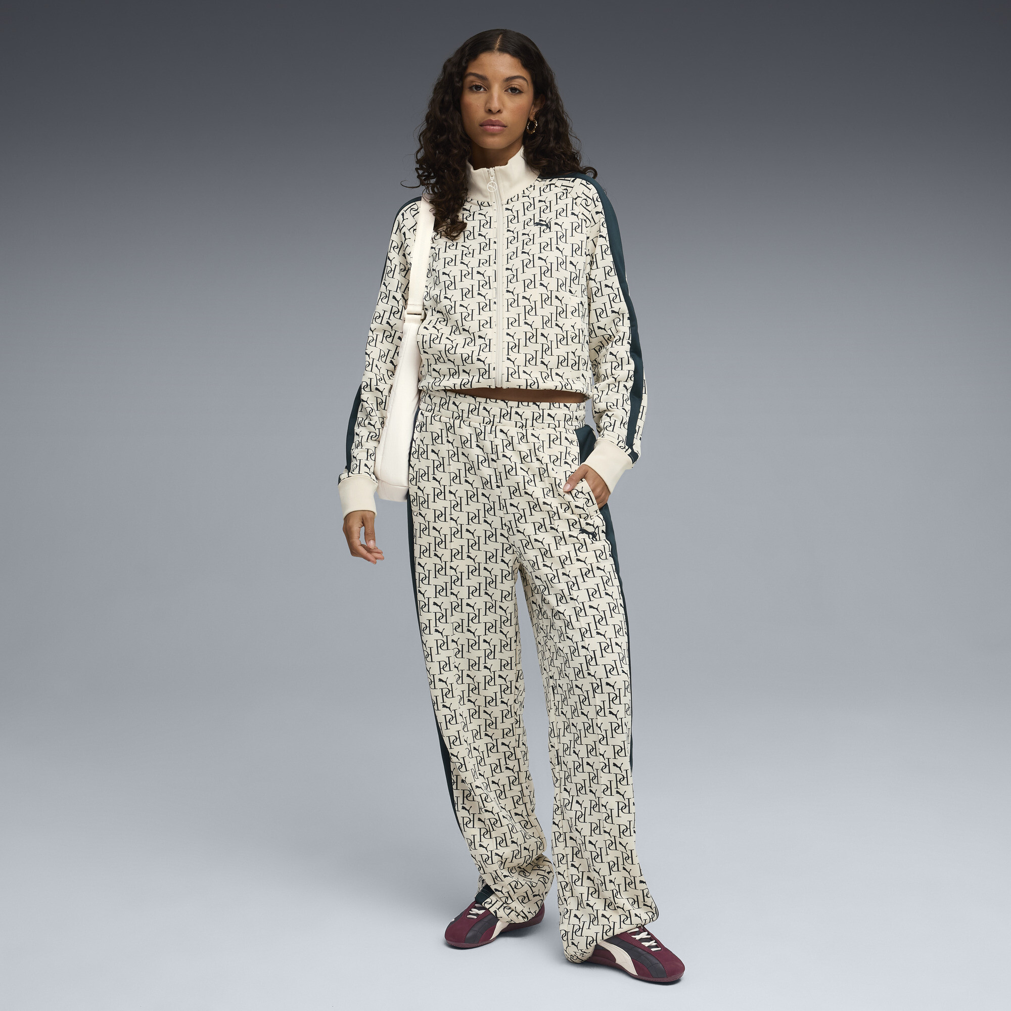 PUMA T7 All-Over Print Straight trainingsbroek voor Dames, Maat S thumbnail 6