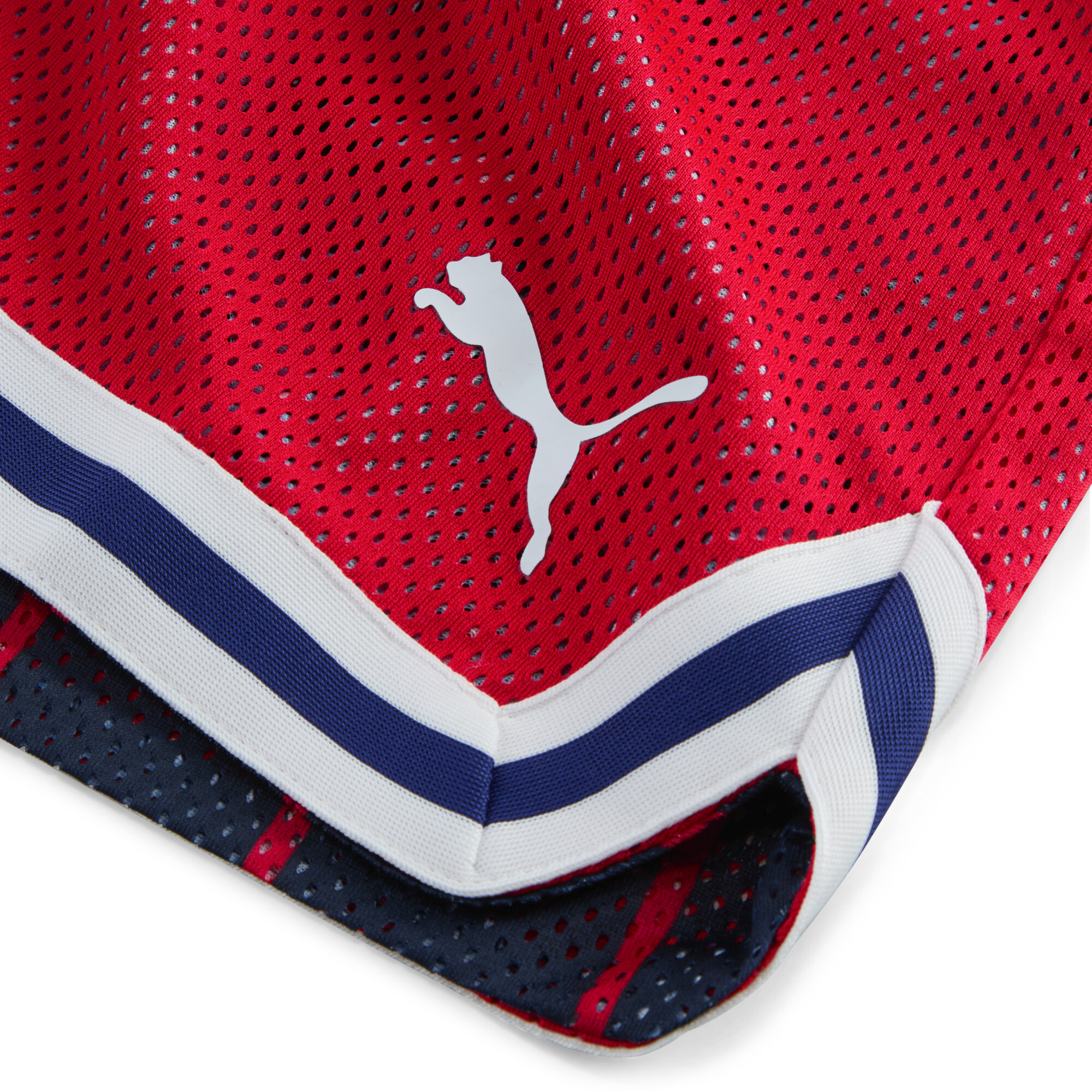 PUMA HOOPS x FC Rood Bull Salzburg short voor Heren, Blauw/Rood, Maat L thumbnail 2