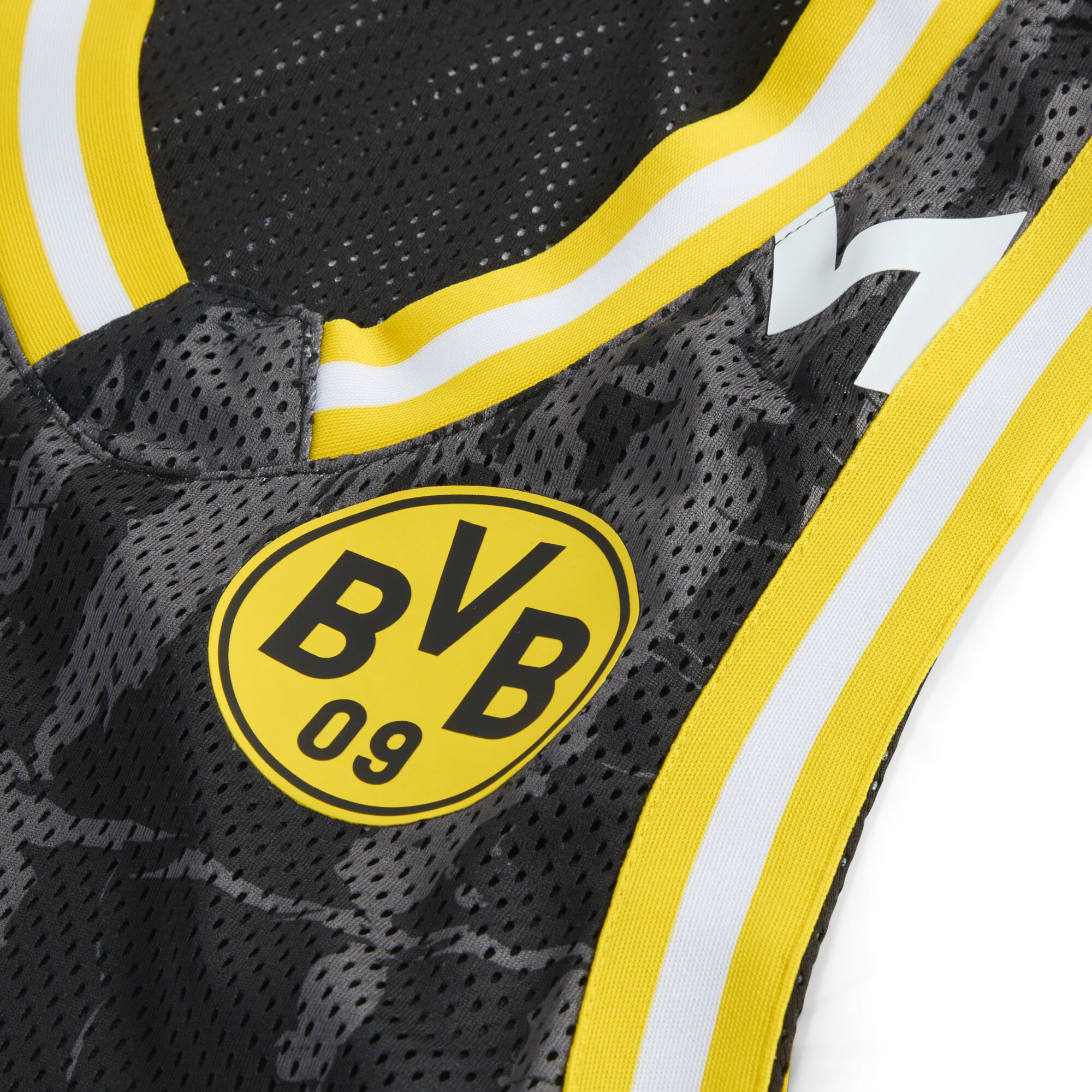 PUMA HOOPS x BORUSSIA DORTMUND shirt voor Heren, Zwart, Maat XXL thumbnail 3