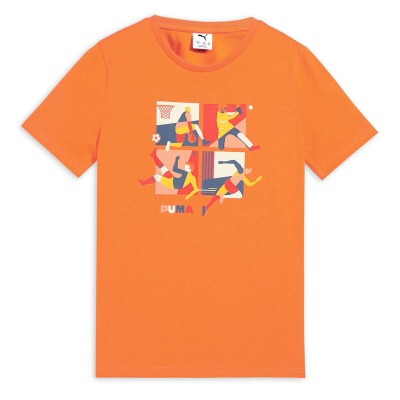 

PUMA Curious Explorers Youth Regular Fit Cotton T-shirt