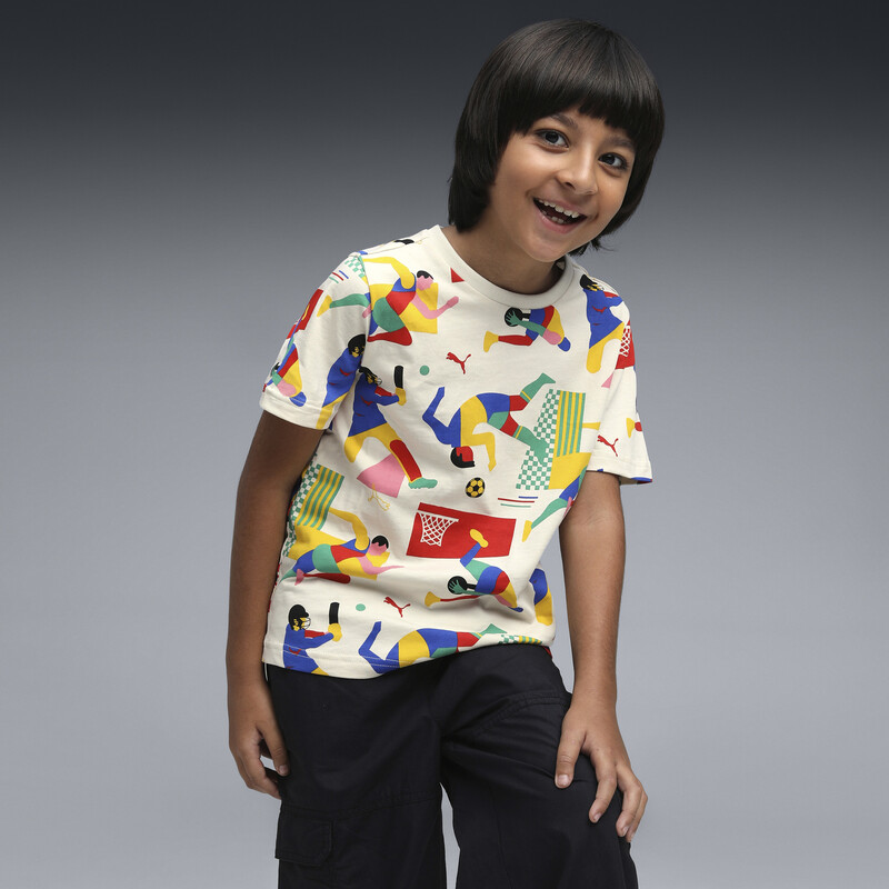 

PUMA Curious Explorers Youth All-Over-Printed T-shirt