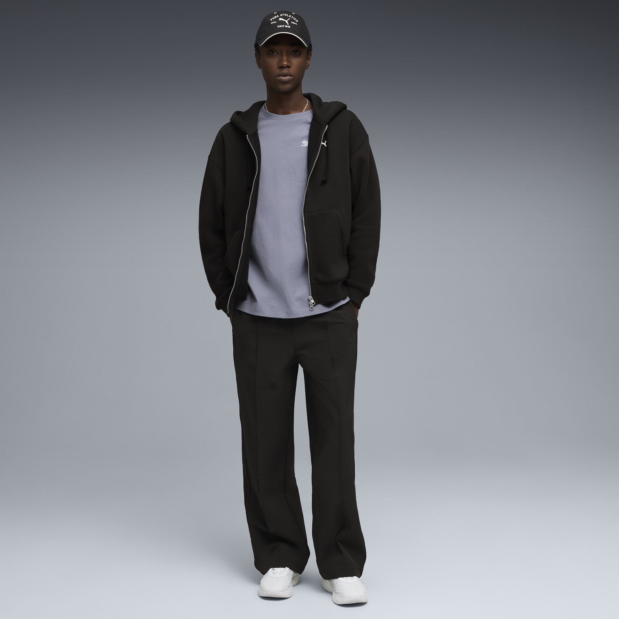 PUMA Essentials Elevated Cat-logo relaxed T-shirt voor Heren, Grijs, Maat 4XL thumbnail 2