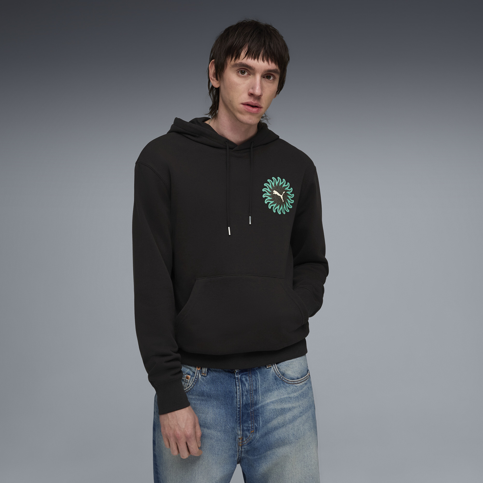 Polerón estampado Sunset Drive para hombre