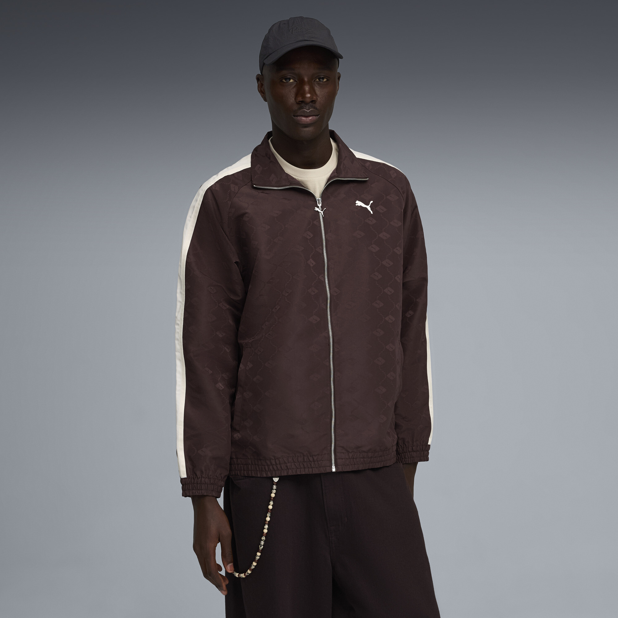 トップス &MOSS smooth touch jersey track jacket Олімпійка T7 Woven Track Jacket Men | Колір: Коричневий