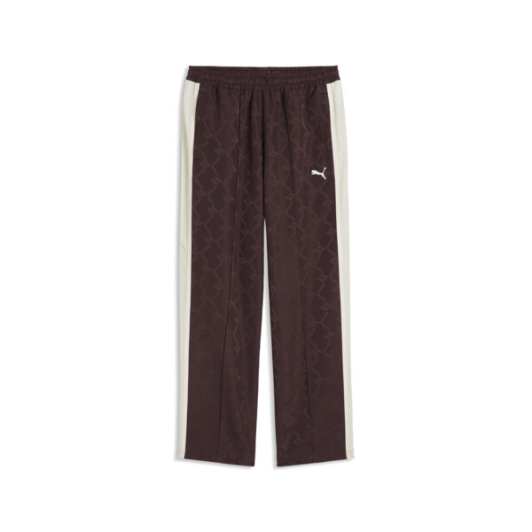 Pantalónes PUMA T7 para Hombre En Chocolate Marrón