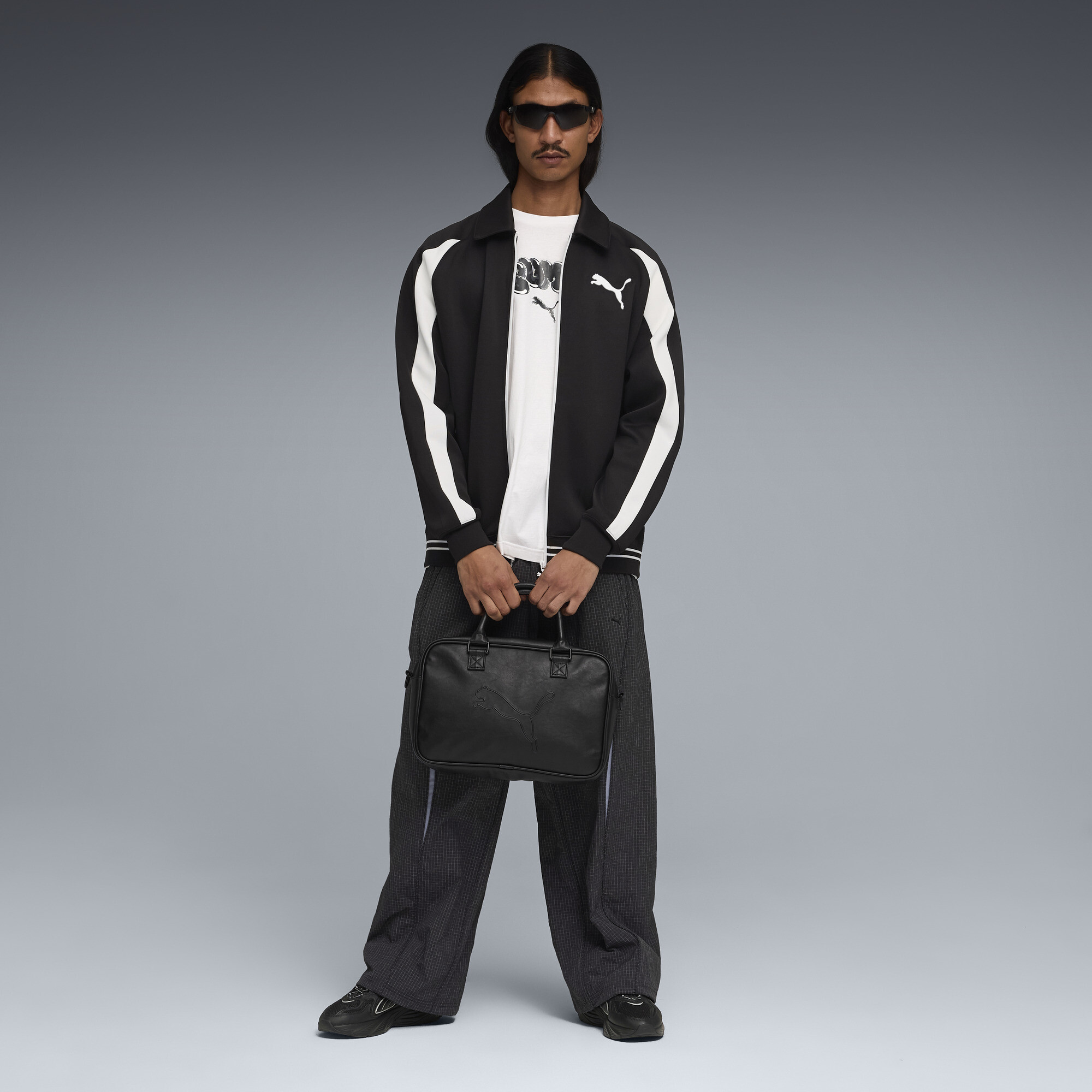 PUMA T7 Big Cat trainingsjack voor Heren, Zwart, Maat XXL thumbnail 4