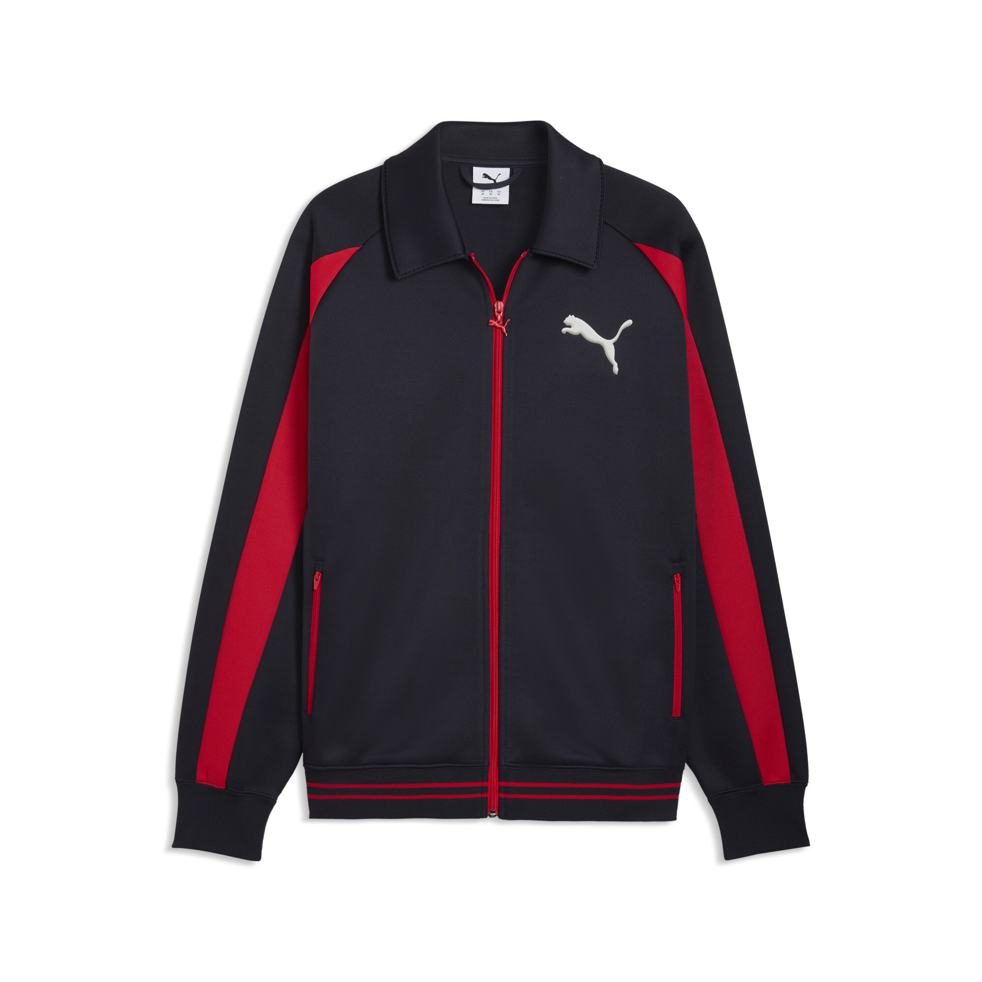 PUMA T7 Big Cat trainingsjack voor Heren, Blauw, Maat M thumbnail 3