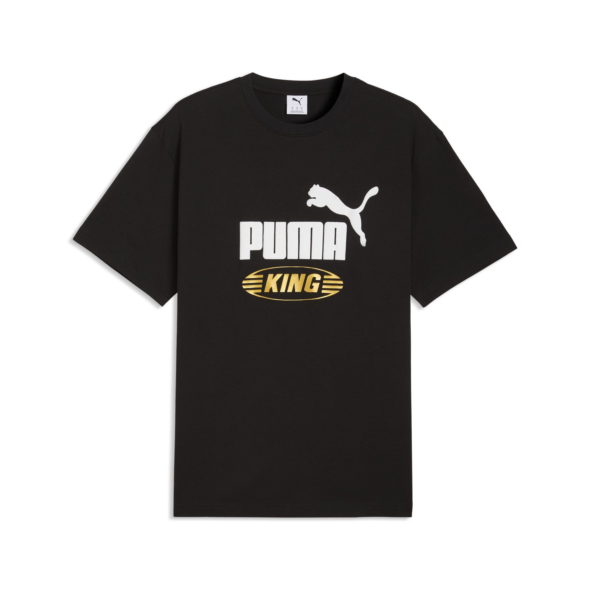 FUTURE.PUMA.ARCHIVE King relaxed uniseks T-shirt, Zwart, Maat 3XL