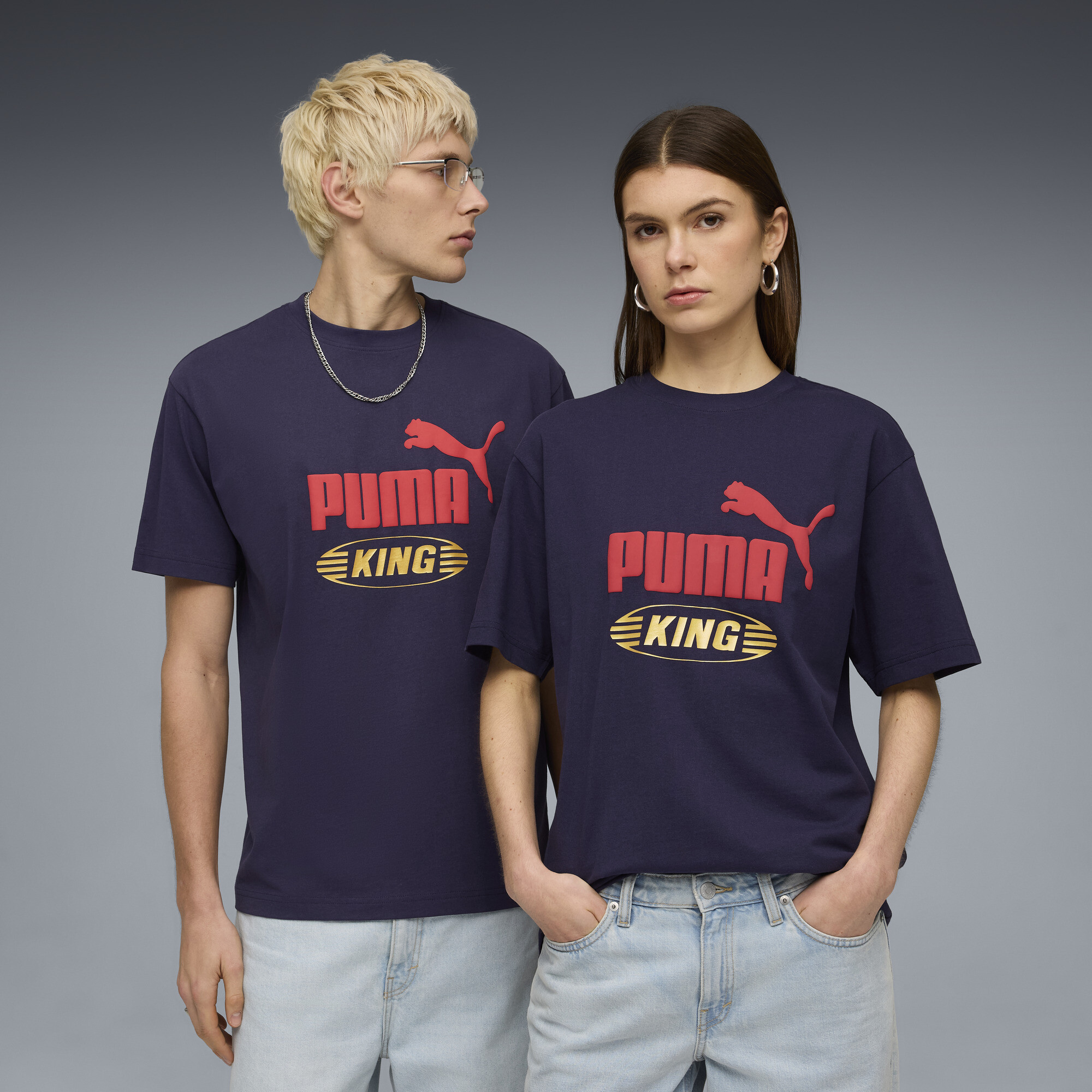 FUTURE.PUMA.ARCHIVE King relaxed uniseks T-shirt, Maat M thumbnail 6
