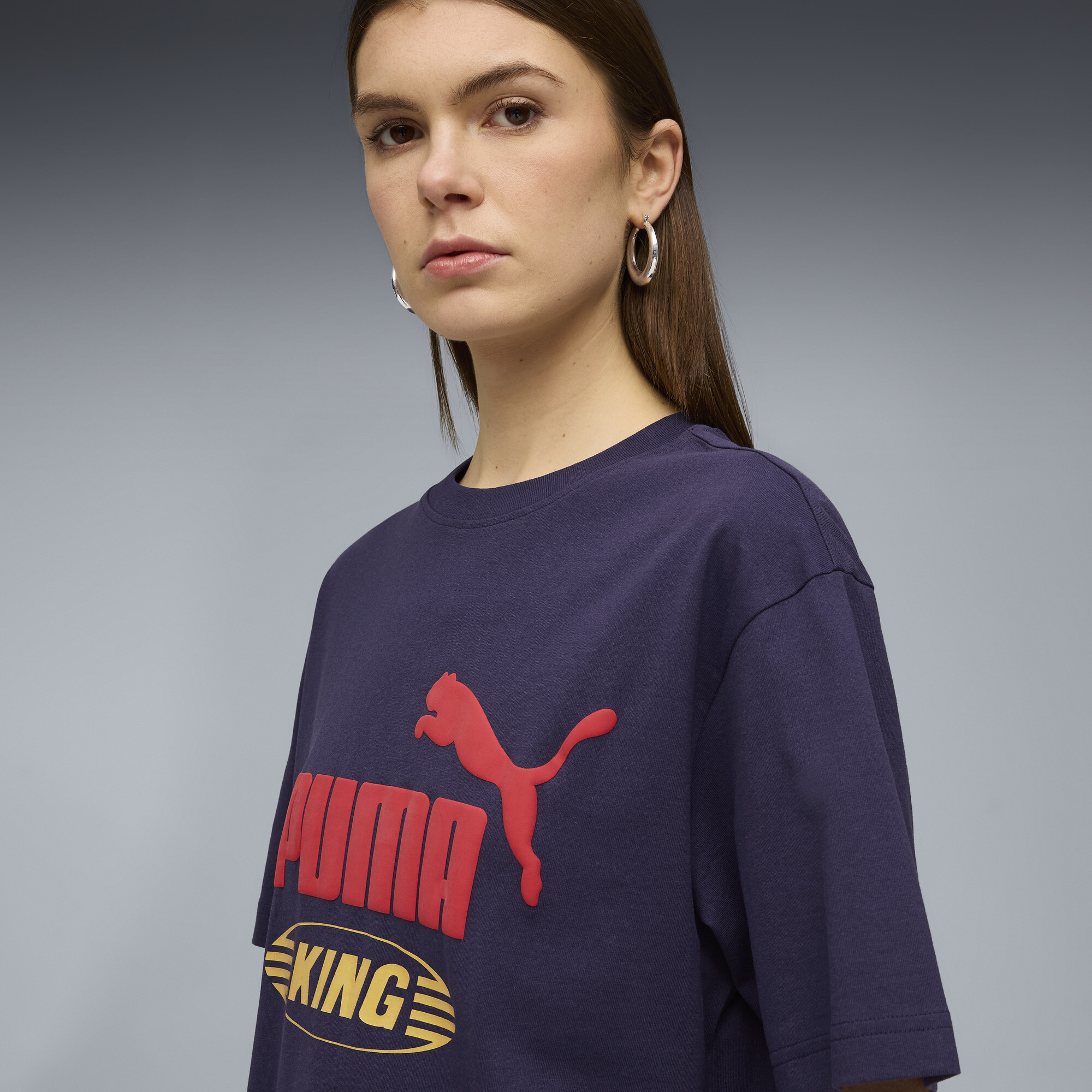 FUTURE.PUMA.ARCHIVE King relaxed uniseks T-shirt, Maat M thumbnail 5