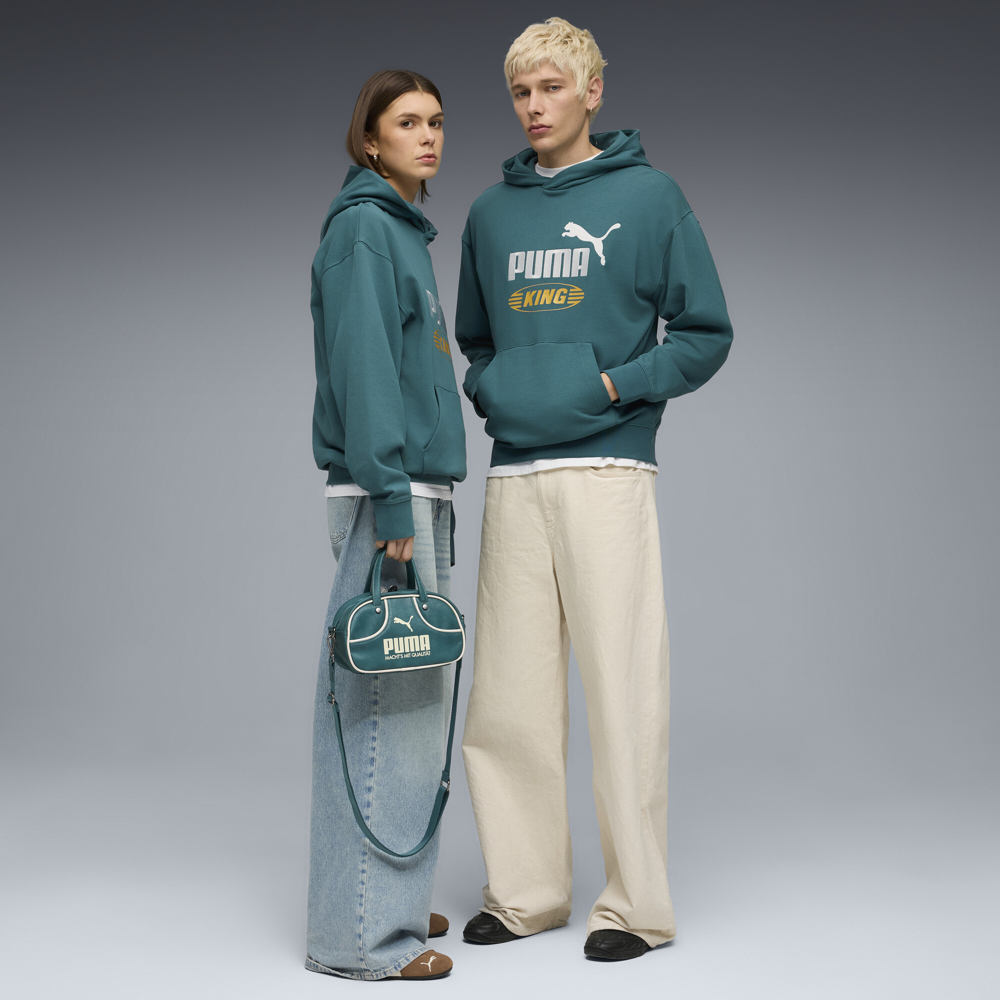 FUTURE.PUMA.ARCHIVE King relaxte uniseks hoodie, Maat M thumbnail 4