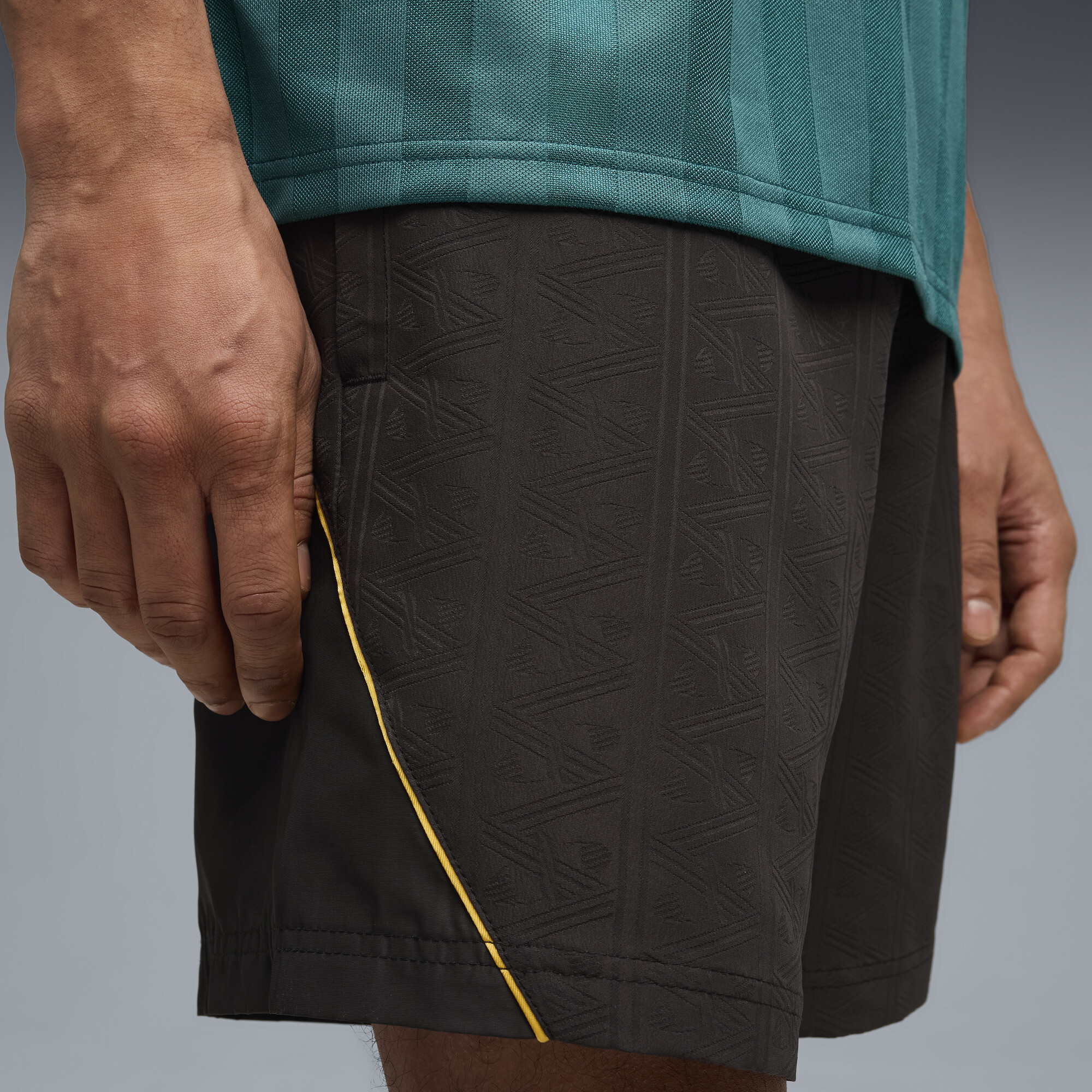 FUTURE.PUMA.ARCHIVE KING relaxte uniseks short, Zwart, Maat L thumbnail 5