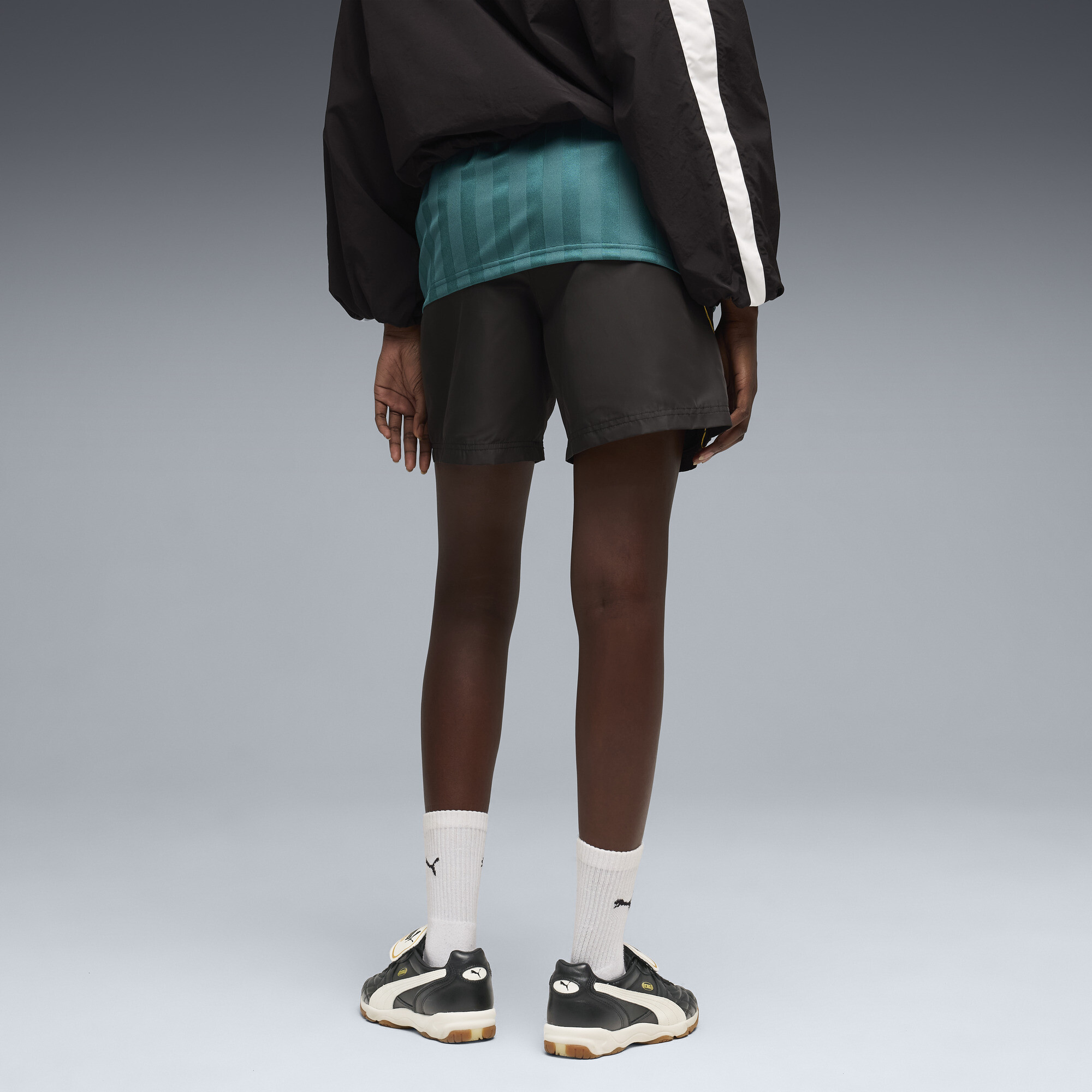 FUTURE.PUMA.ARCHIVE KING relaxte uniseks short, Zwart, Maat L thumbnail 3