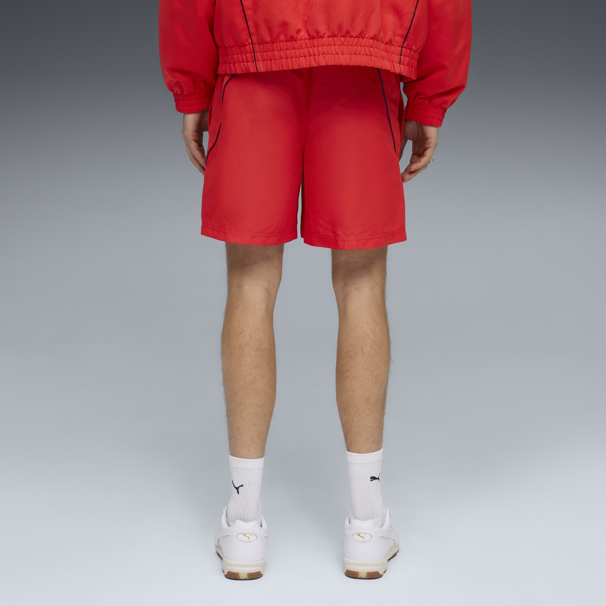 FUTURE.PUMA.ARCHIVE KING relaxte uniseks short, Rood, Maat XS thumbnail 3