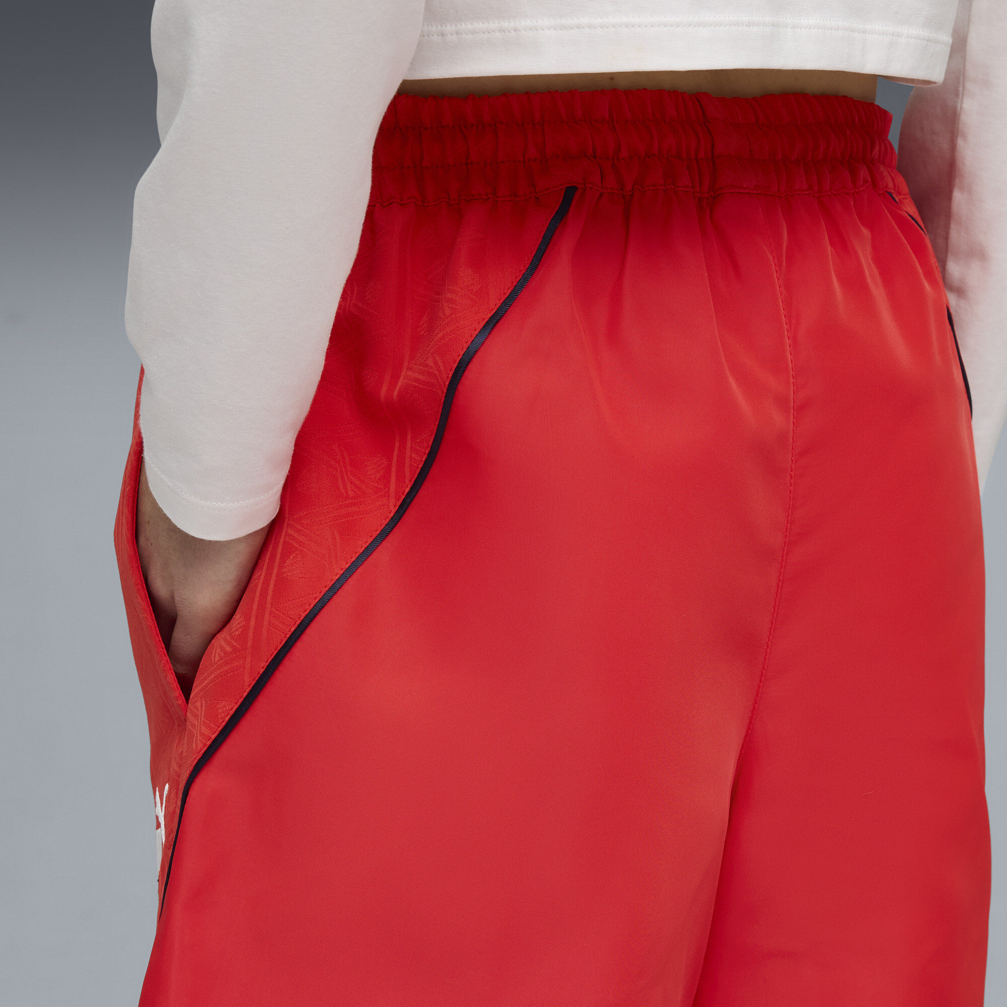 FUTURE.PUMA.ARCHIVE KING relaxte uniseks short, Rood, Maat XS thumbnail 2