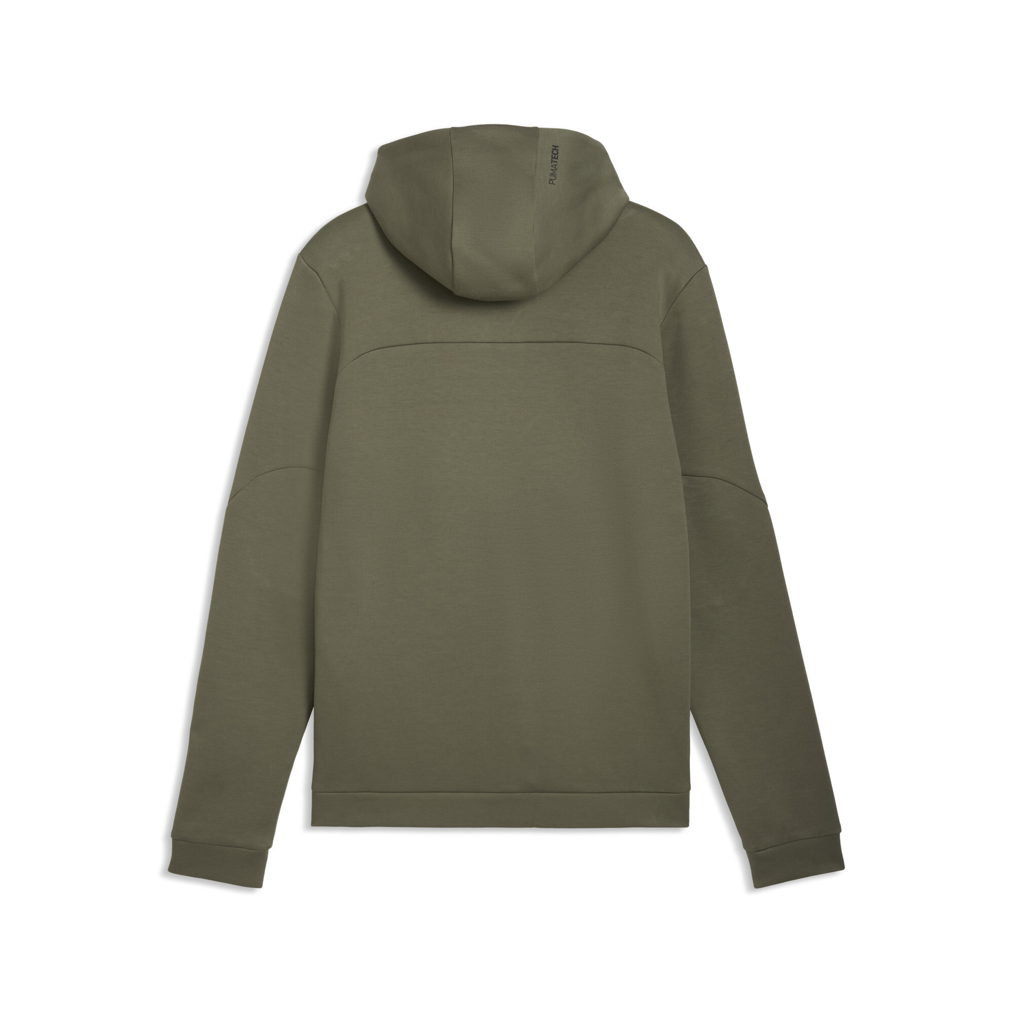 PUMATECH hoodie met rits voor Heren, Groen, Maat S thumbnail 2