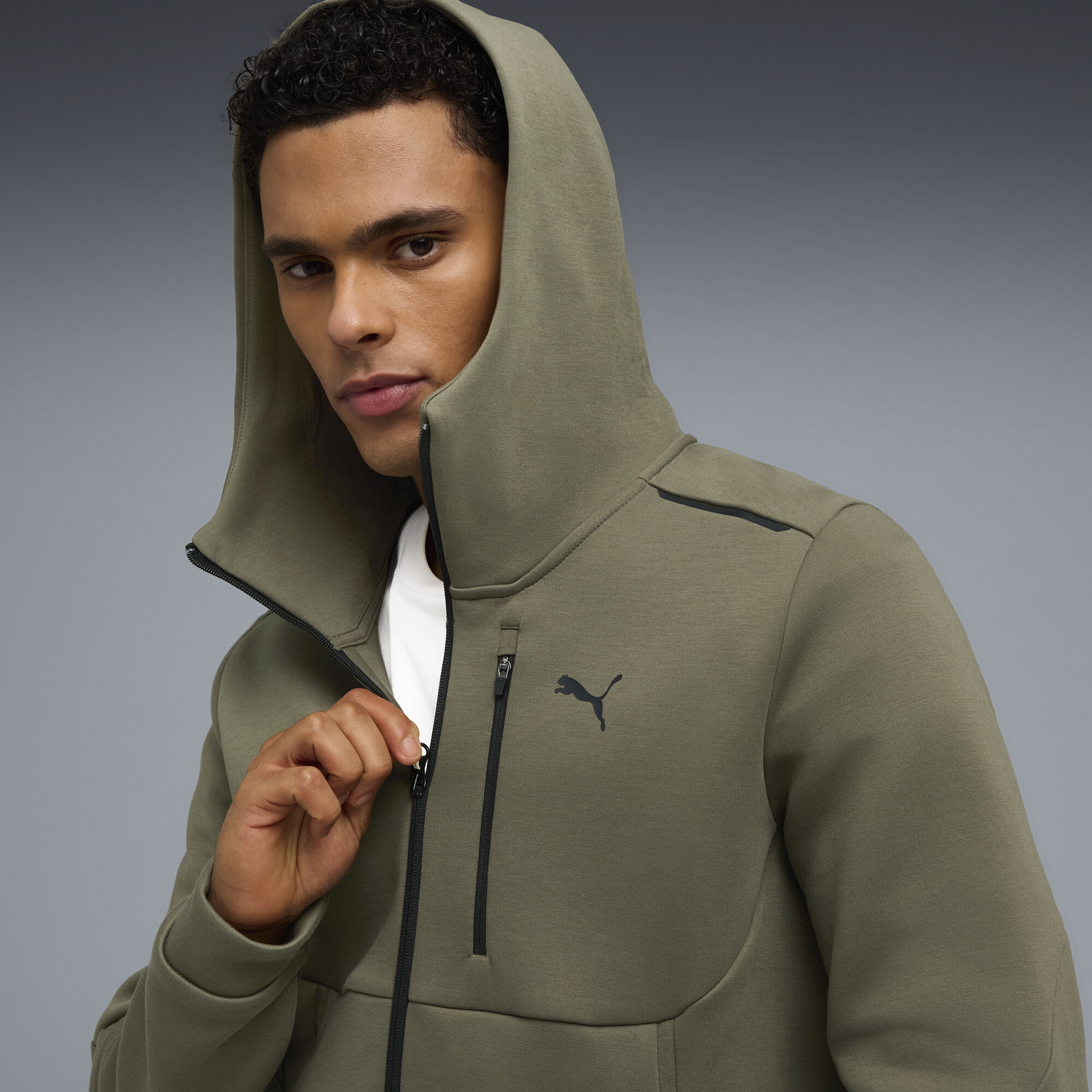 PUMATECH Full Zip Hoodie Men | Crews & Hoodies | PUMA