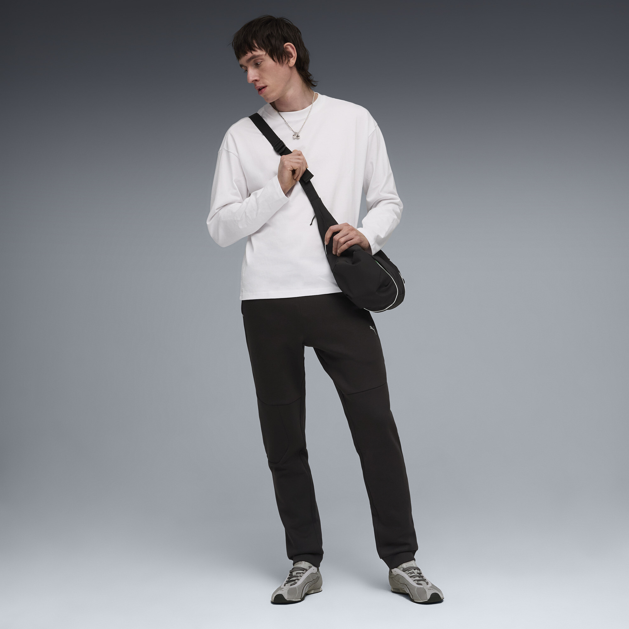 PUMATECH sweatpants voor Heren, Zwart, Maat S thumbnail 2