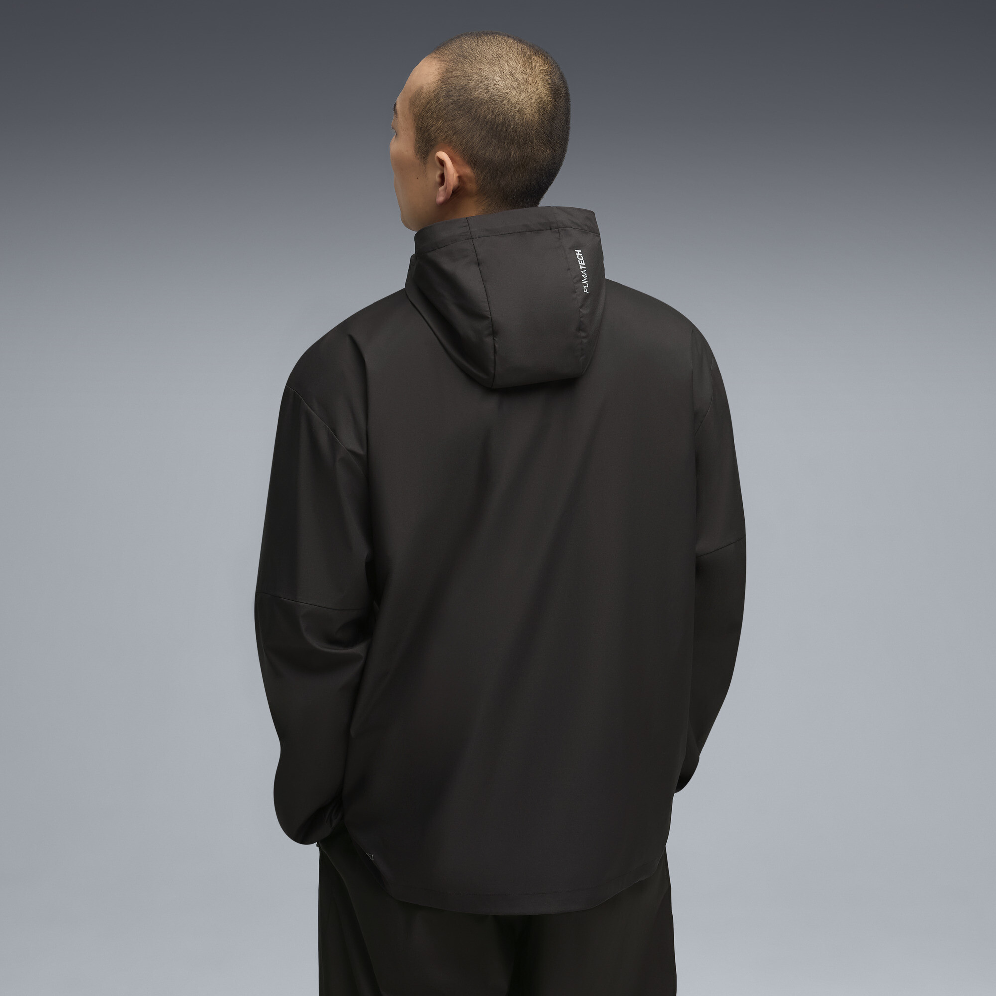 PUMATECH Relaxed trainingsjack voor Heren, Zwart, Maat XL thumbnail 5