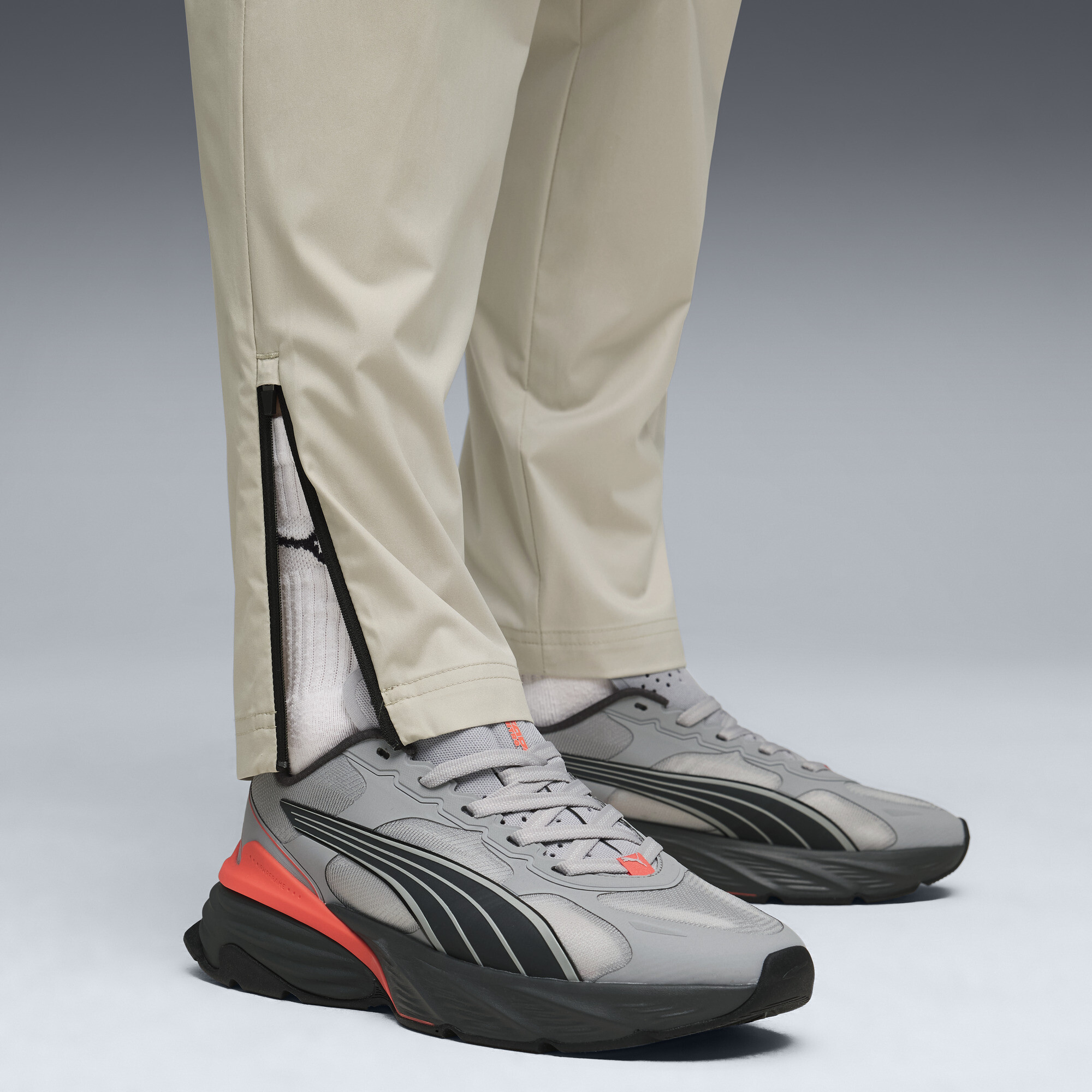 PUMATECH trainingsbroek voor Heren, Beige/Grijs, Maat XXL thumbnail 2