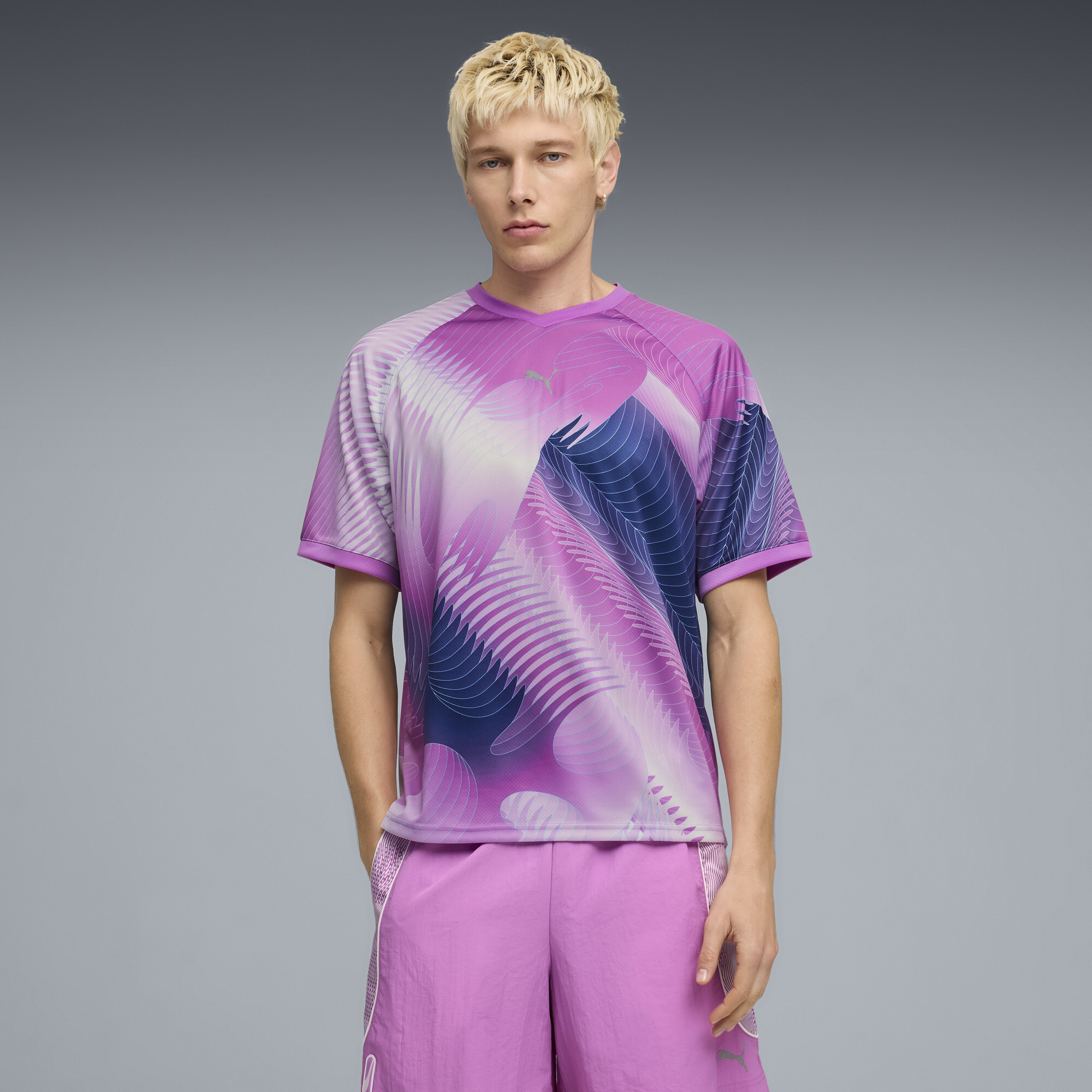 PUMATECH-X Men's Relaxed Jersey in Pink, Size XL