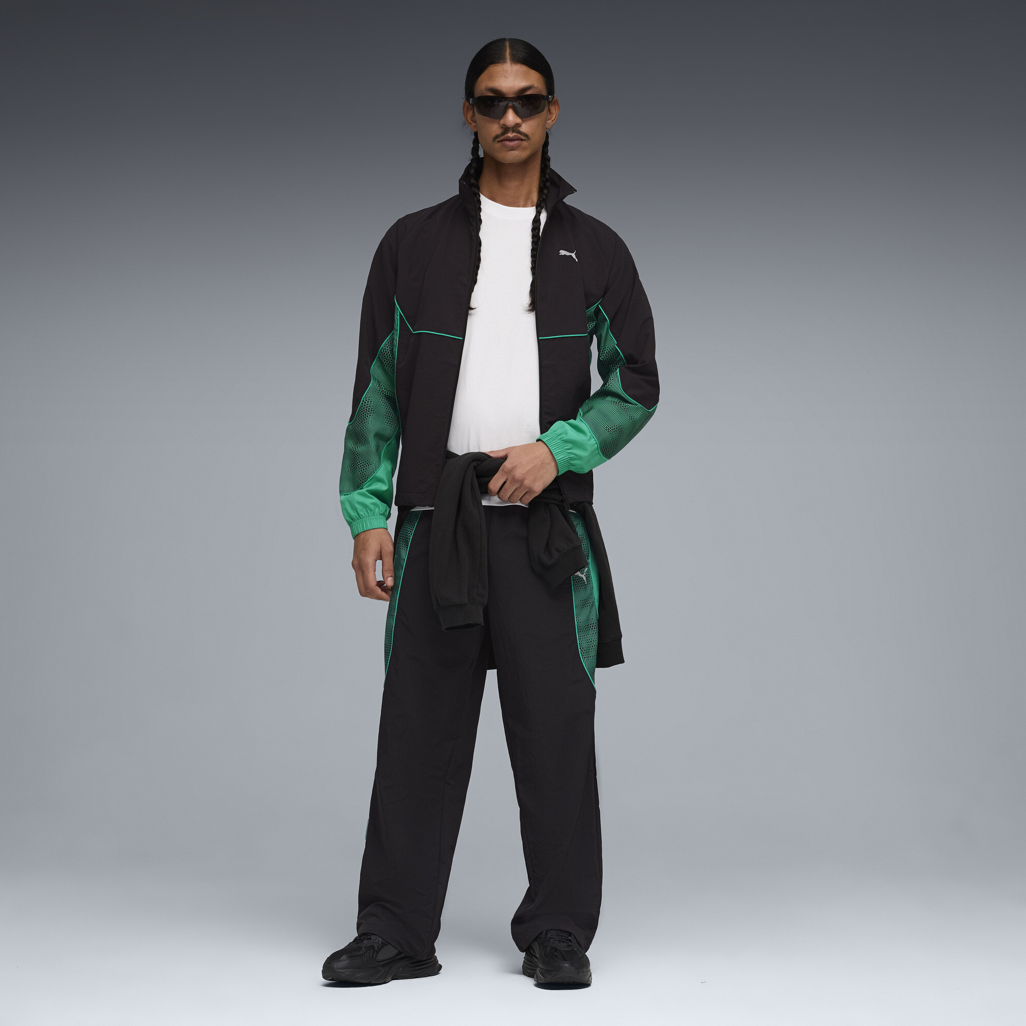 PUMATECH-X trainingsjack voor Heren, Zwart, Maat XL thumbnail 6