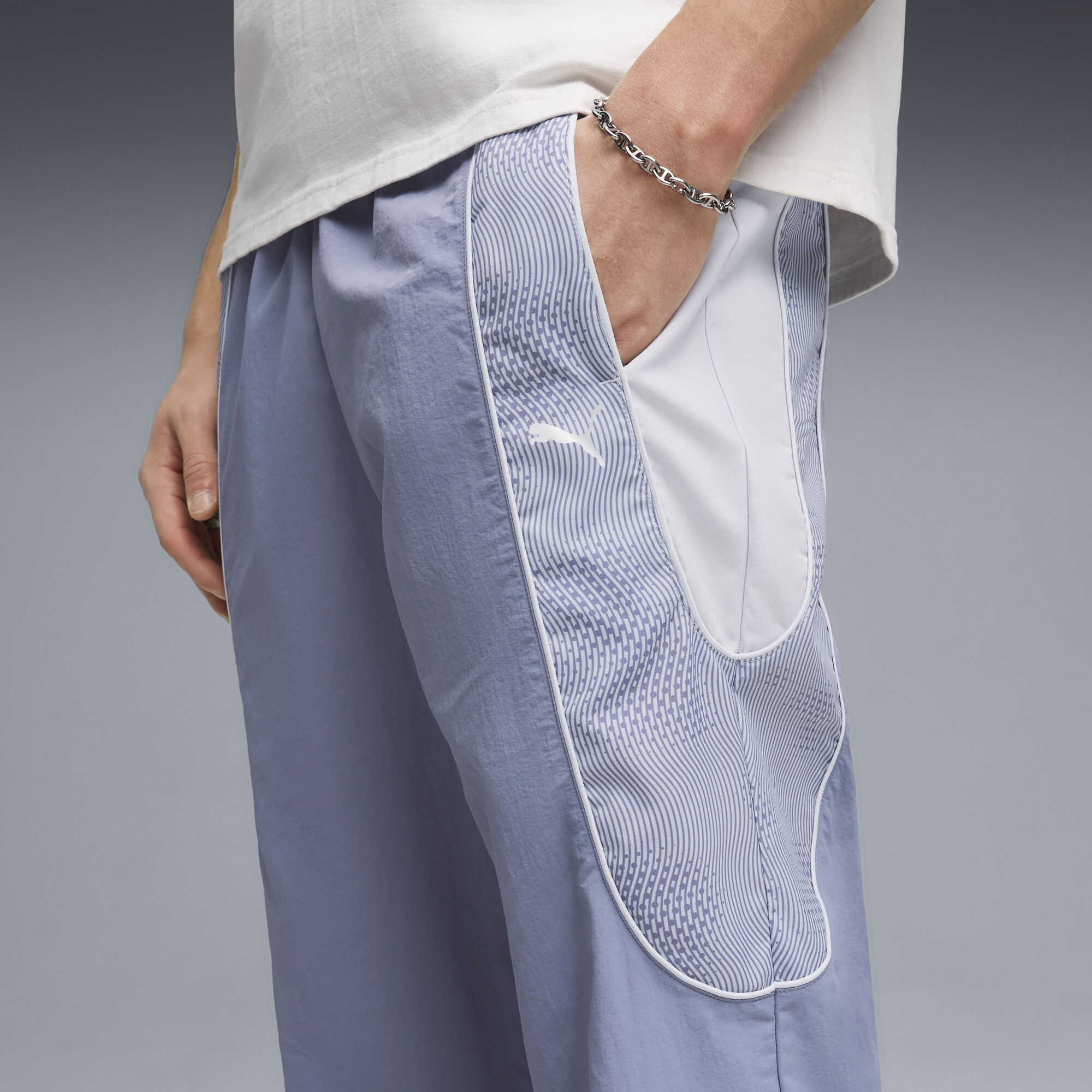 PUMATECH-X relaxte trainingsbroek voor Heren, Grijs, Maat L thumbnail 5