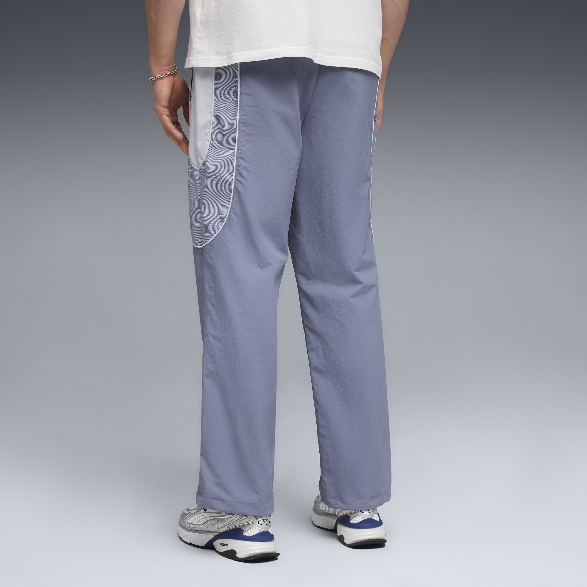 PUMATECH-X relaxte trainingsbroek voor Heren, Grijs, Maat L thumbnail 3