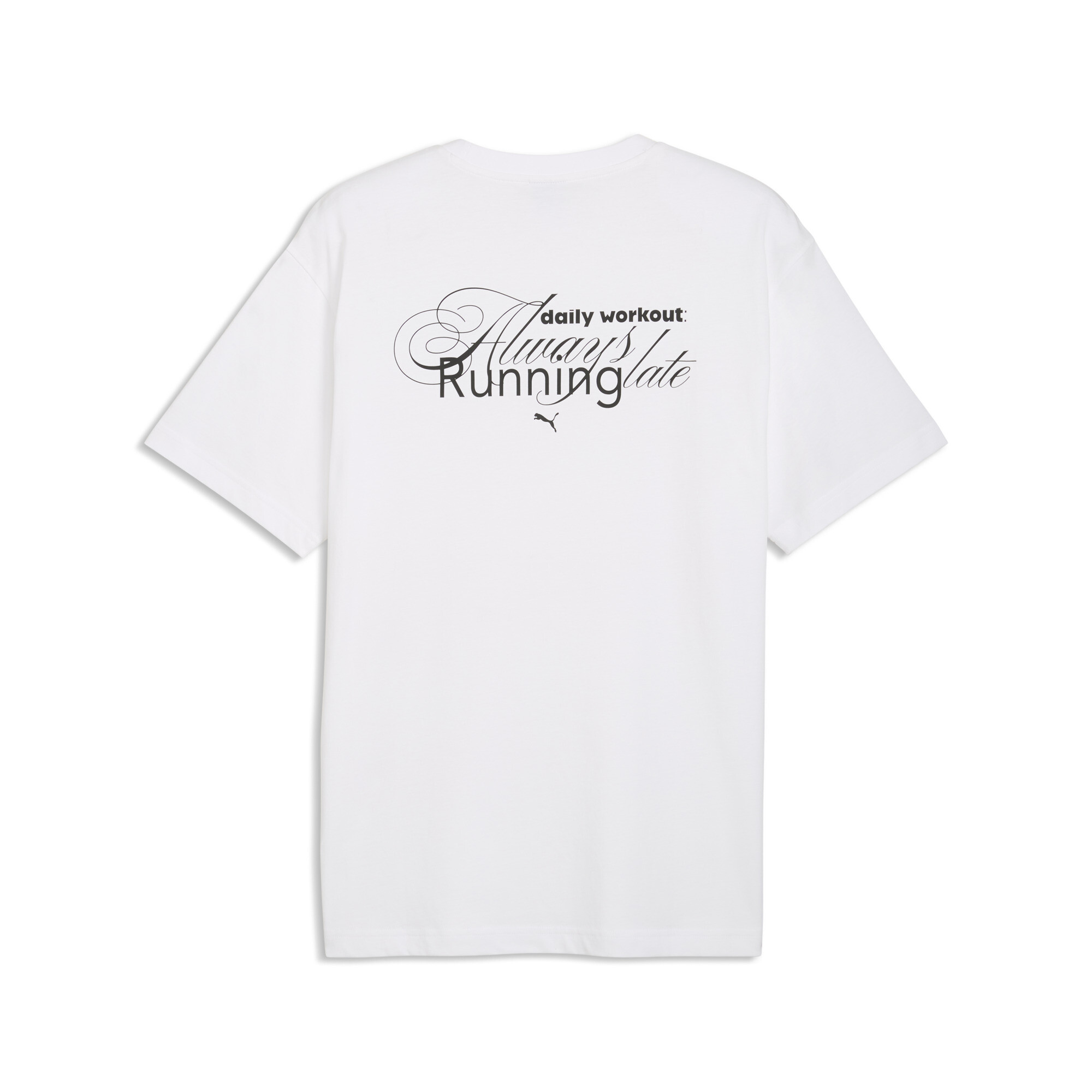 PUMA Relaxed T-shirt met grafische slogan voor Heren, Wit, Maat S thumbnail 2
