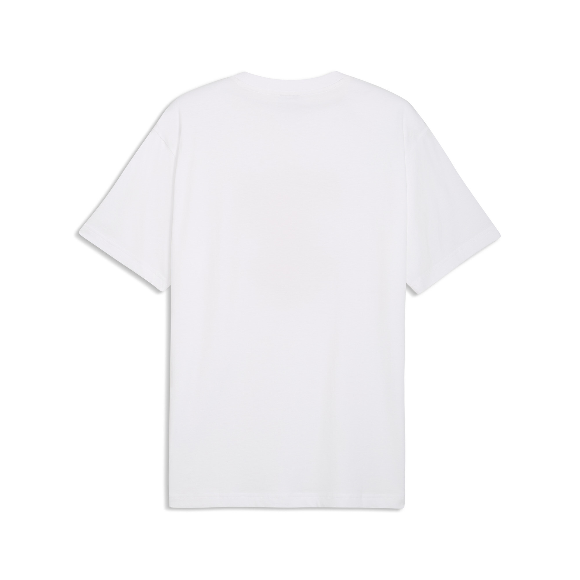 PUMA Relaxed T-shirt met ontbijtafdruk voor Heren, Wit, Maat S thumbnail 2