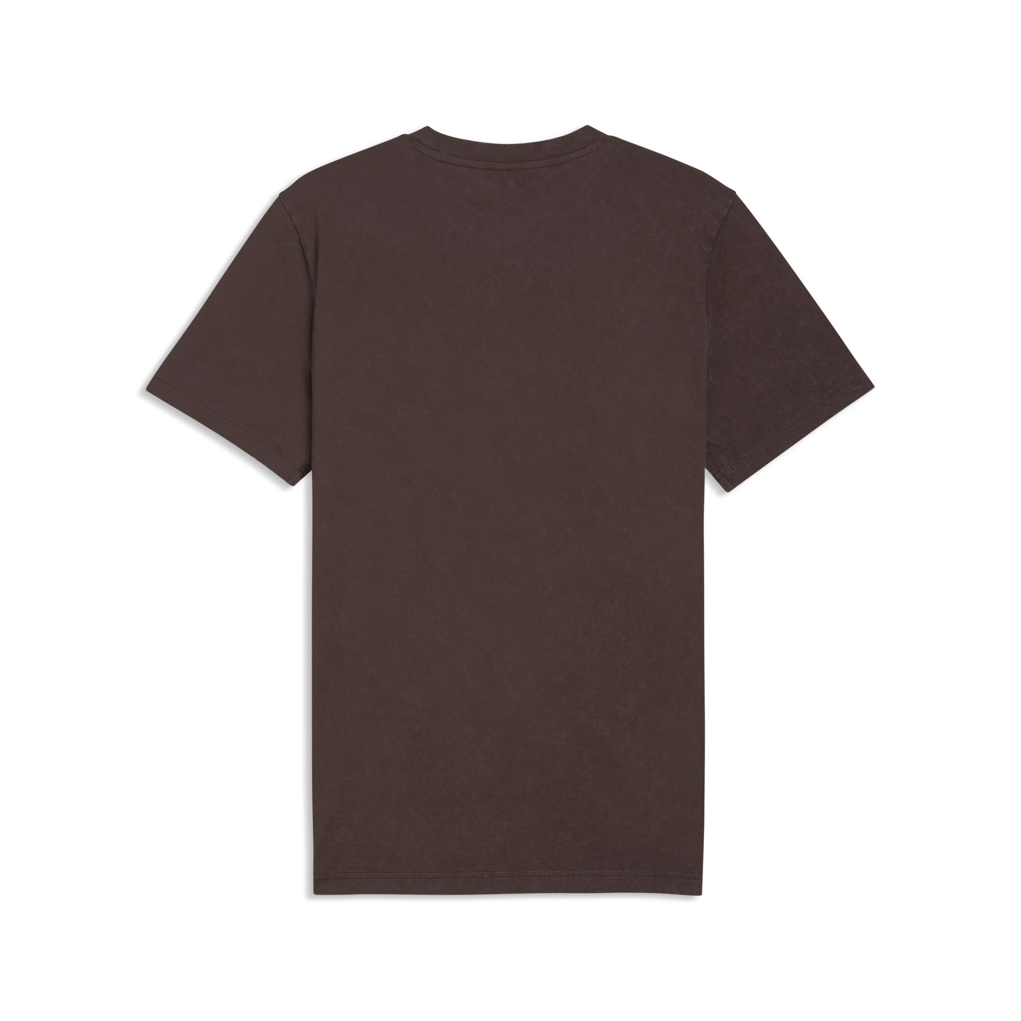 PUMA Verwassen T-shirt met retro-afbeelding voor Heren, Bruin, Maat S thumbnail 2