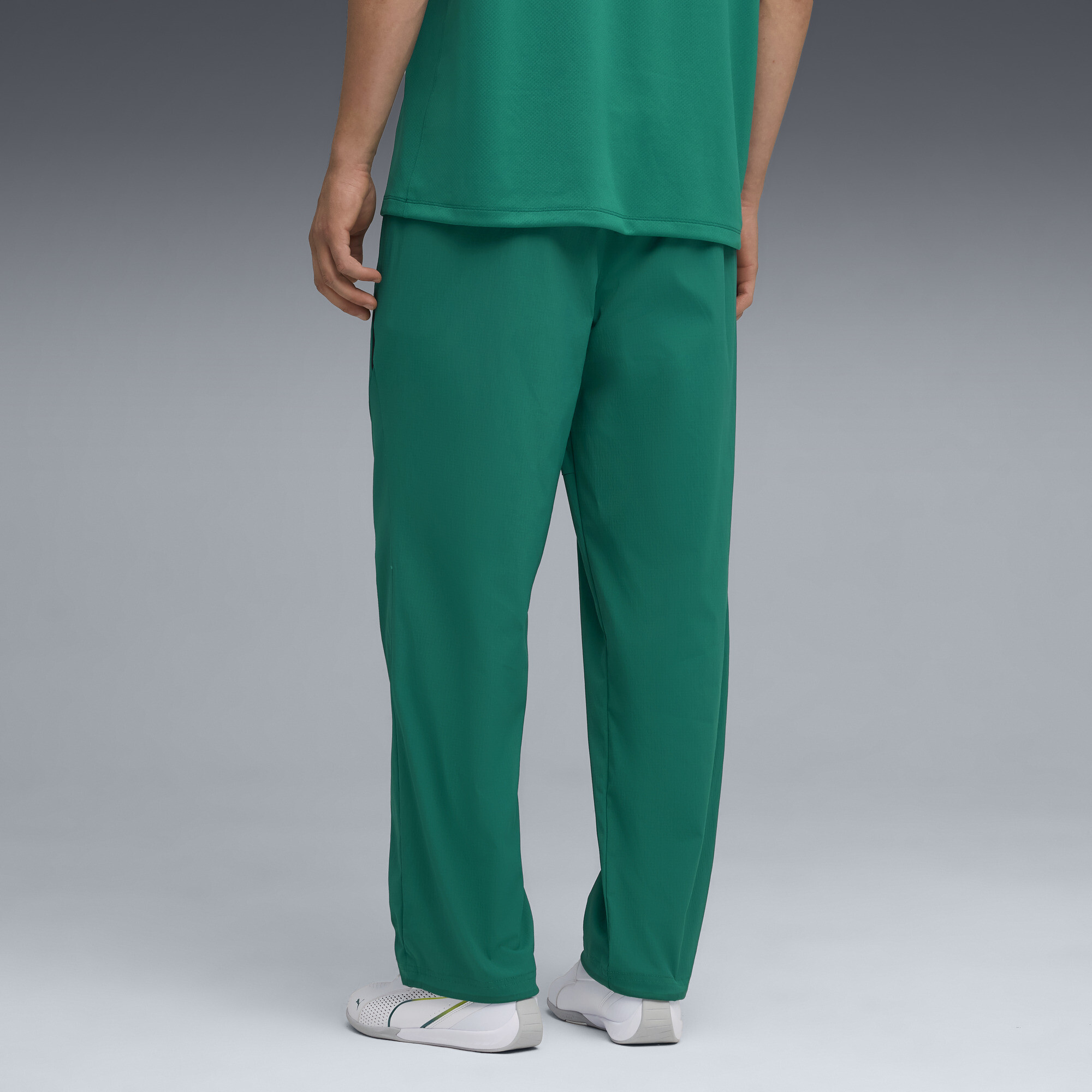 PUMA x ASTON MARTIN ARAMCO F1Â® TEAM PUMATECH broek voor Heren, Groen, Maat XL thumbnail 3