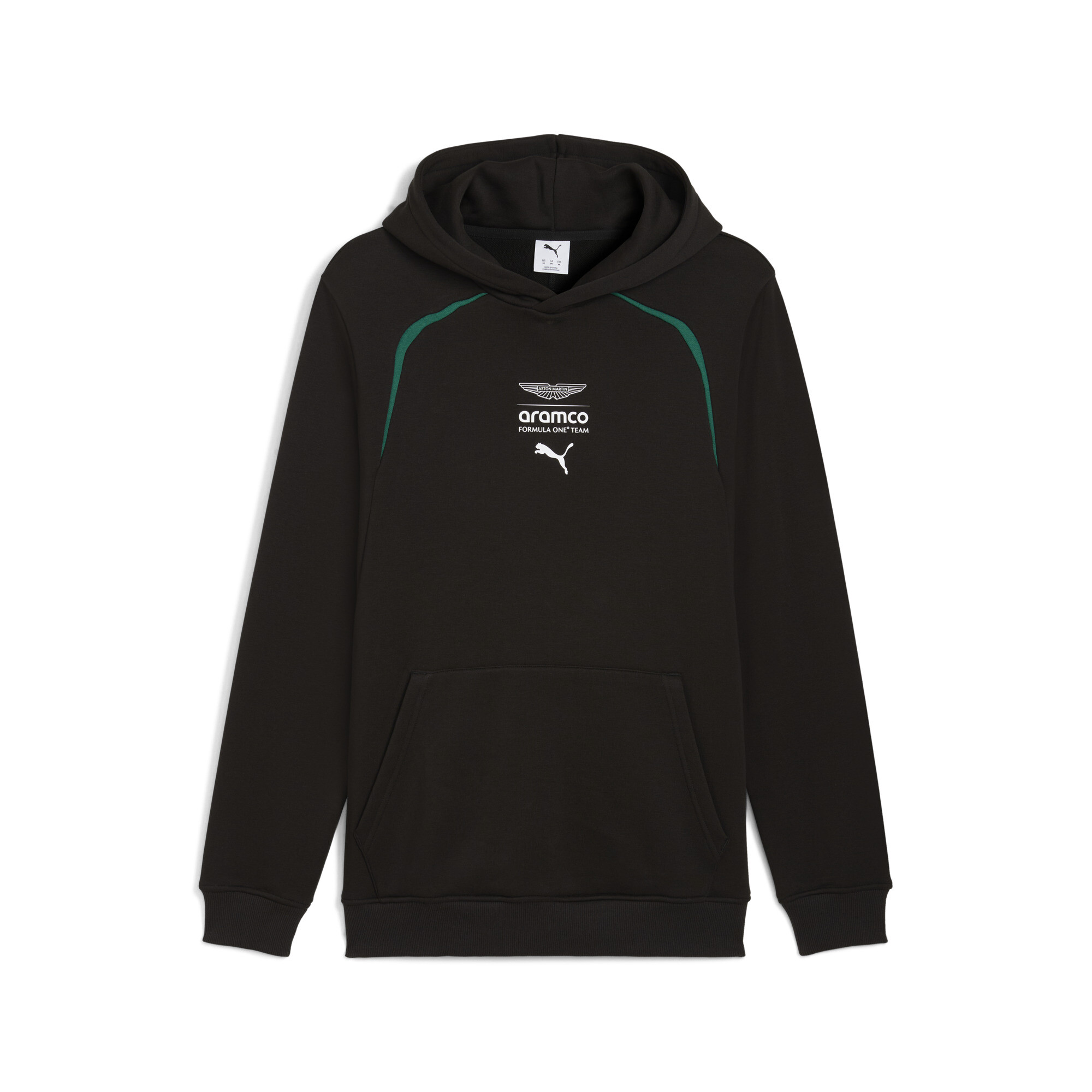 PUMA x ASTON MARTIN ARAMCO F1Â® TEAM hoodie voor Heren, Zwart, Maat M