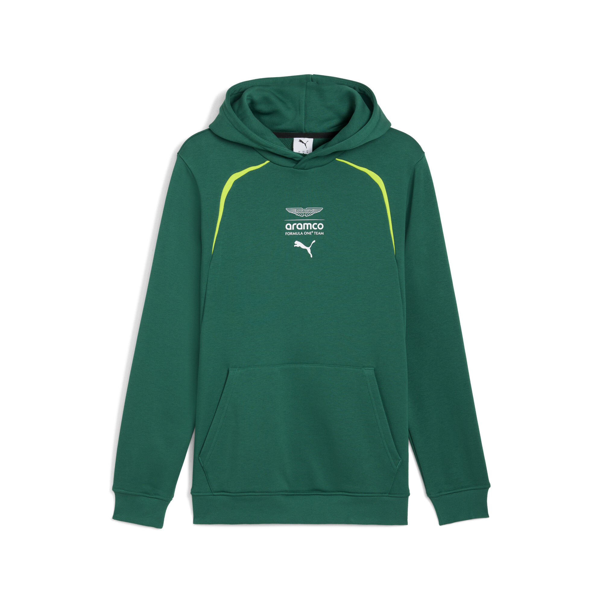 PUMA x ASTON MARTIN ARAMCO F1Â® TEAM hoodie voor Heren, Groen, Maat XS
