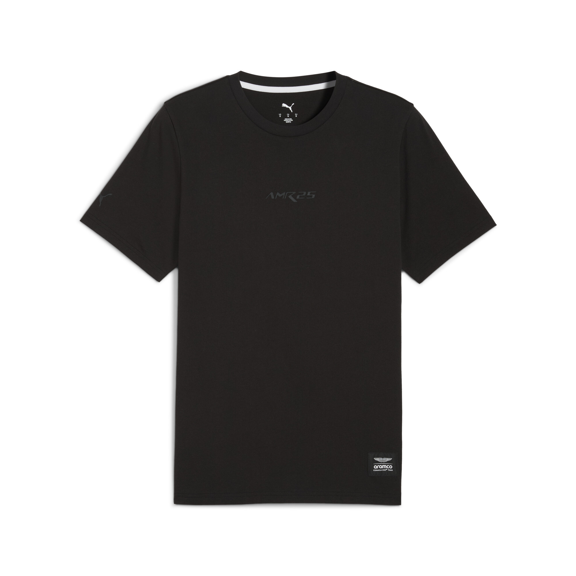 PUMA x ASTON MARTIN ARAMCO F1Â® TEAM grafisch T-shirt voor Heren, Zwart, Maat XXL thumbnail 3