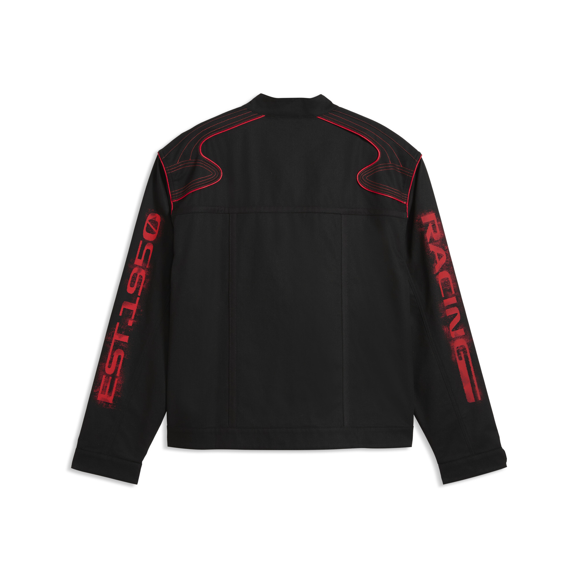 PUMA F1Â® Lifestyle Racing trainingsjack voor Heren, Zwart, Maat XXL thumbnail 2